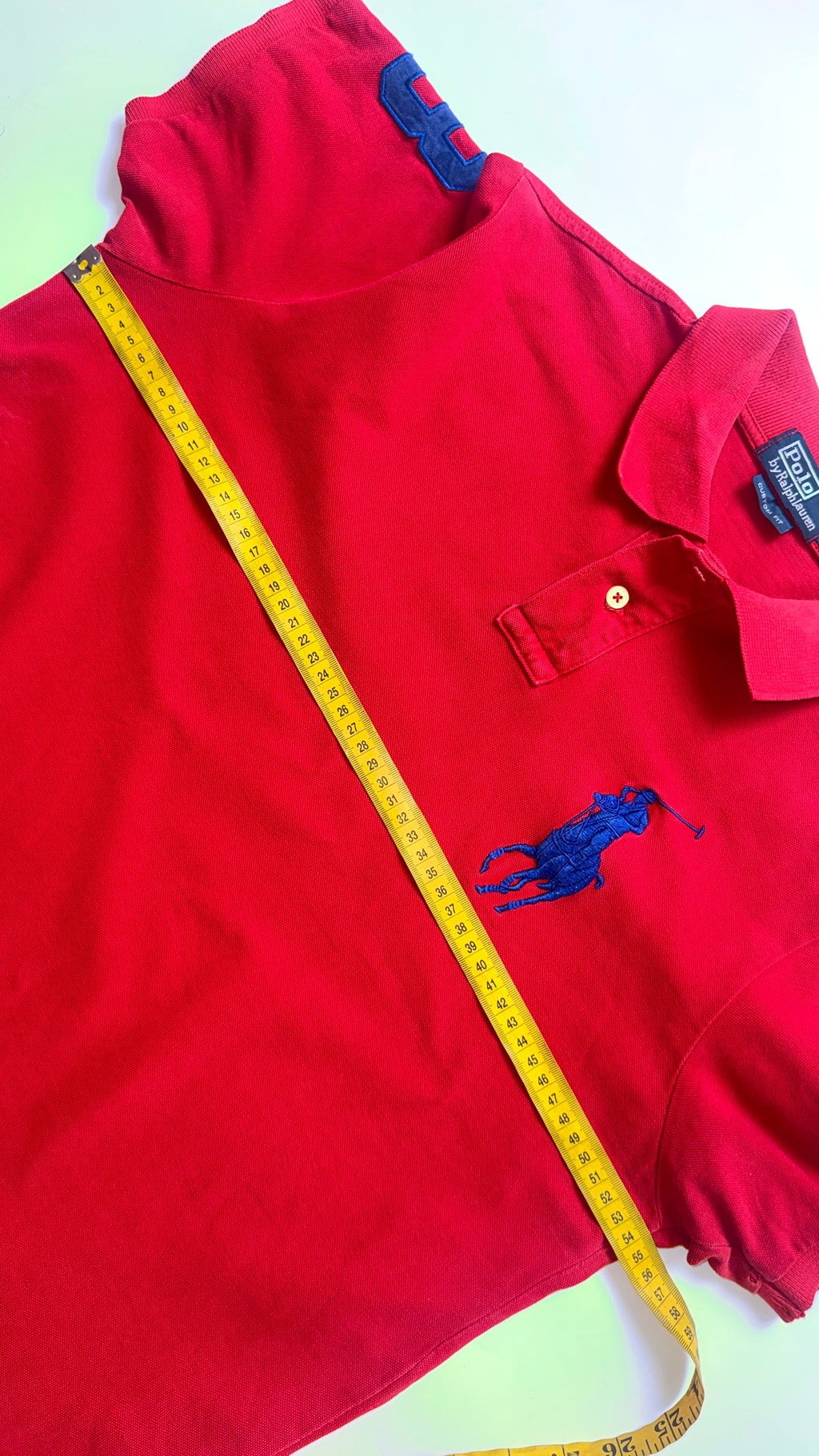 Vintage Red Ralph Lauren polo shirt