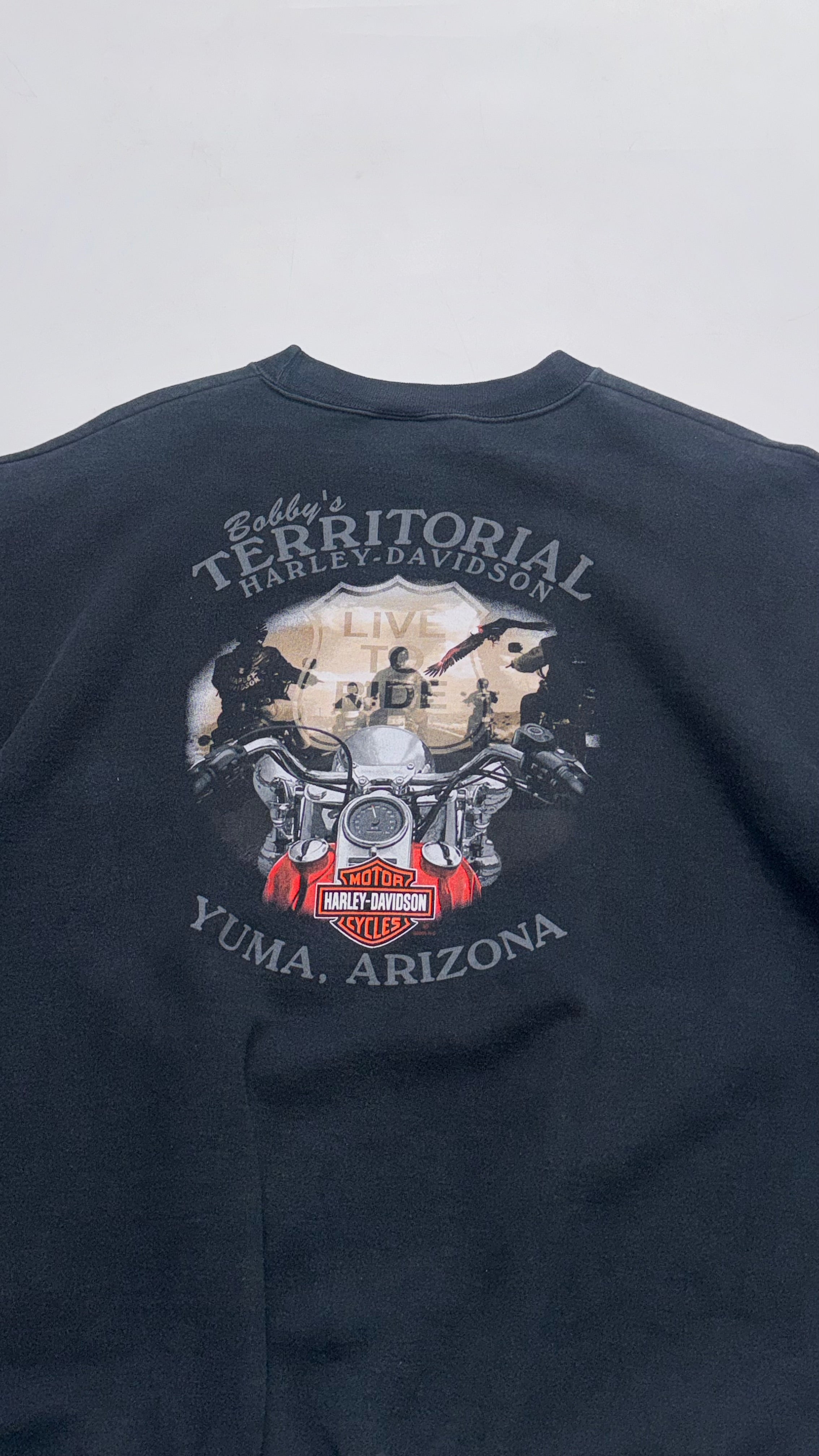 90s Harley Davidson Graphic Crewneck