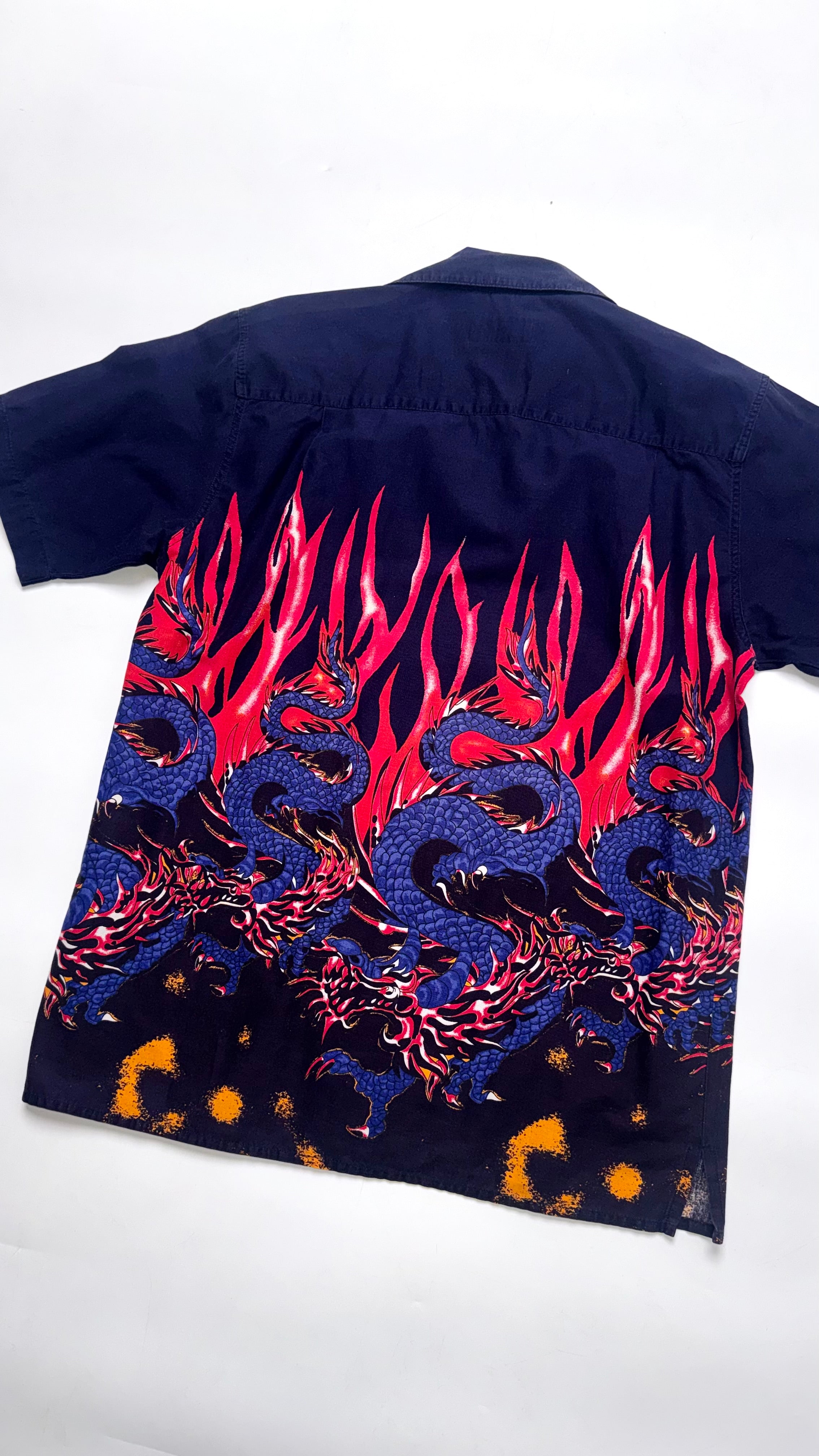 90s Vintage Graphic Button up shirt
