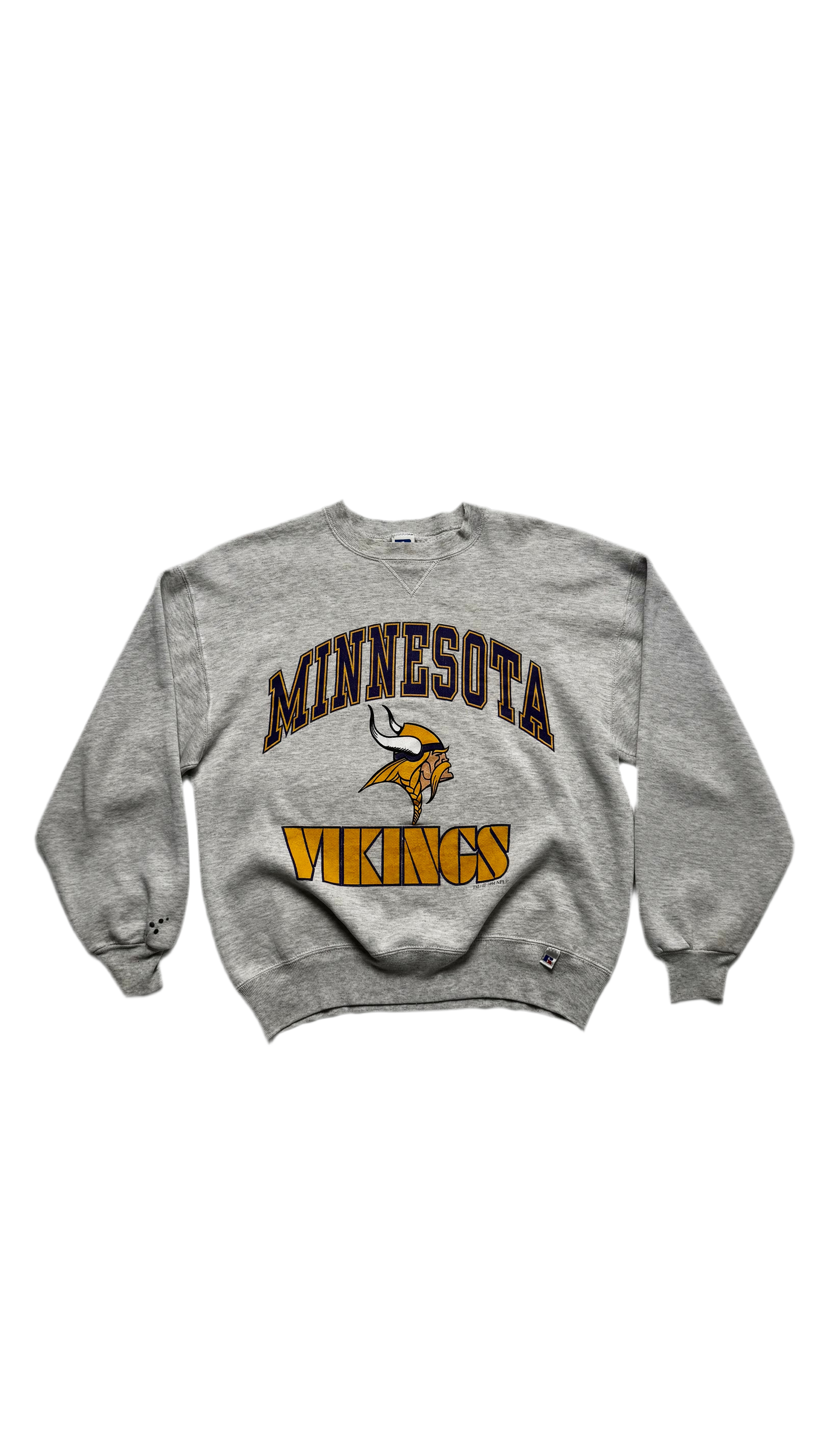Vintage 1994 Minnesota Vikings Russell Tag Crewneck