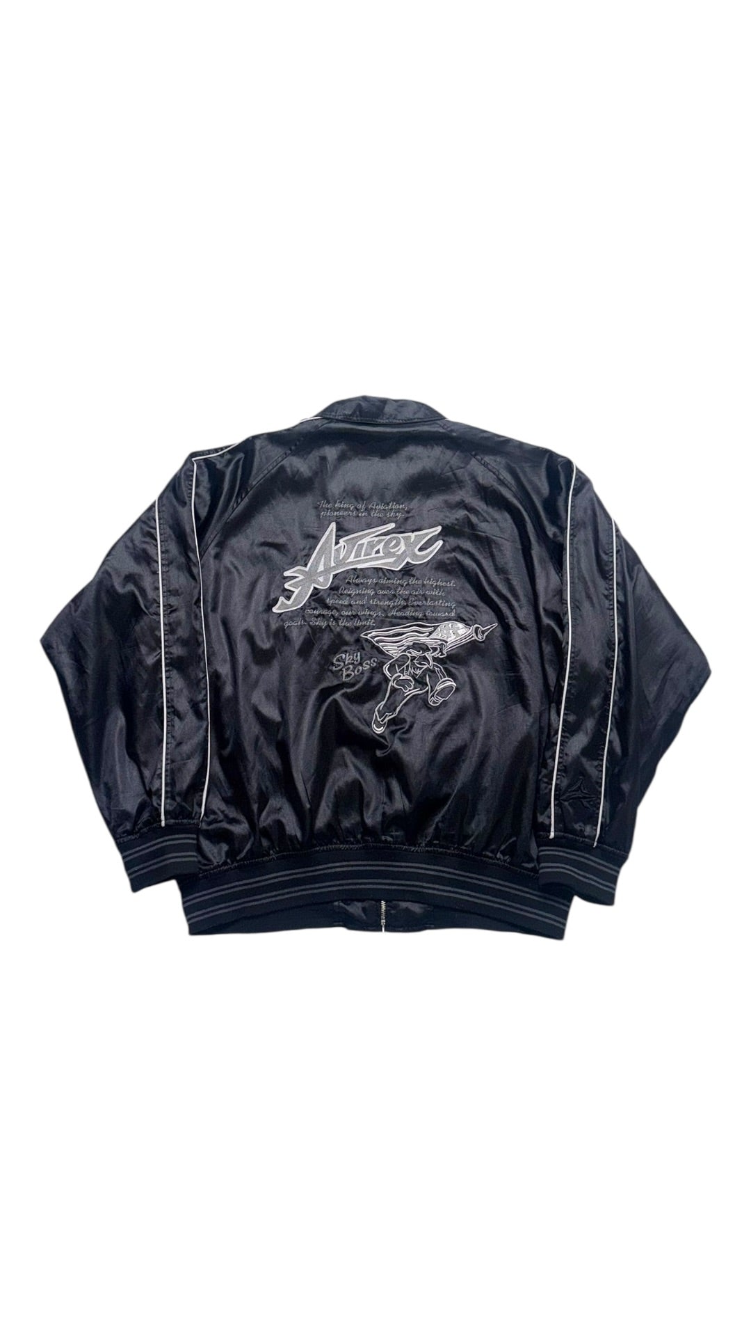Vintage Avirex Oversized Black Jacket
