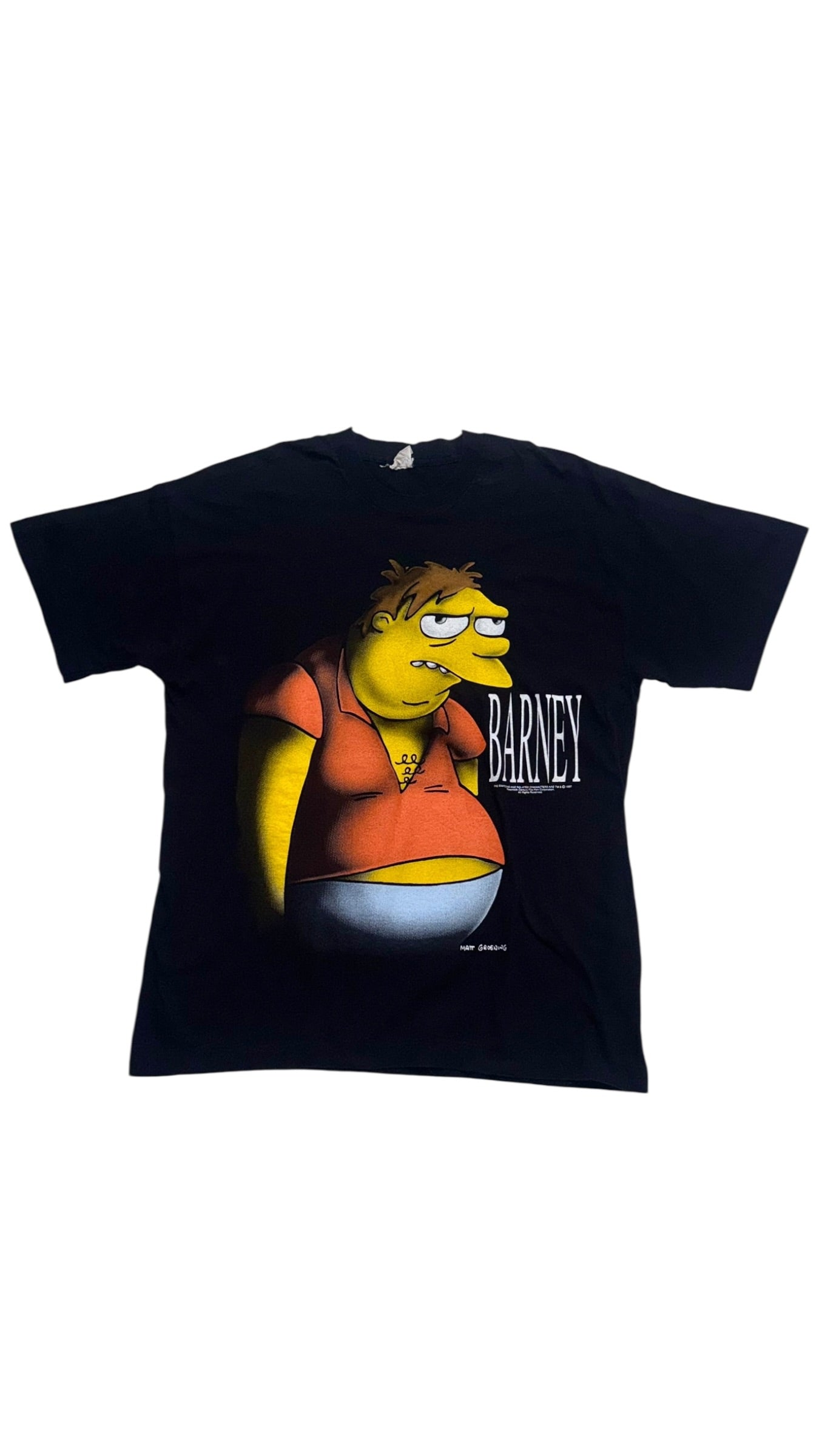 Vintage 1997 Simpsons “Barney” Graphic T shirt