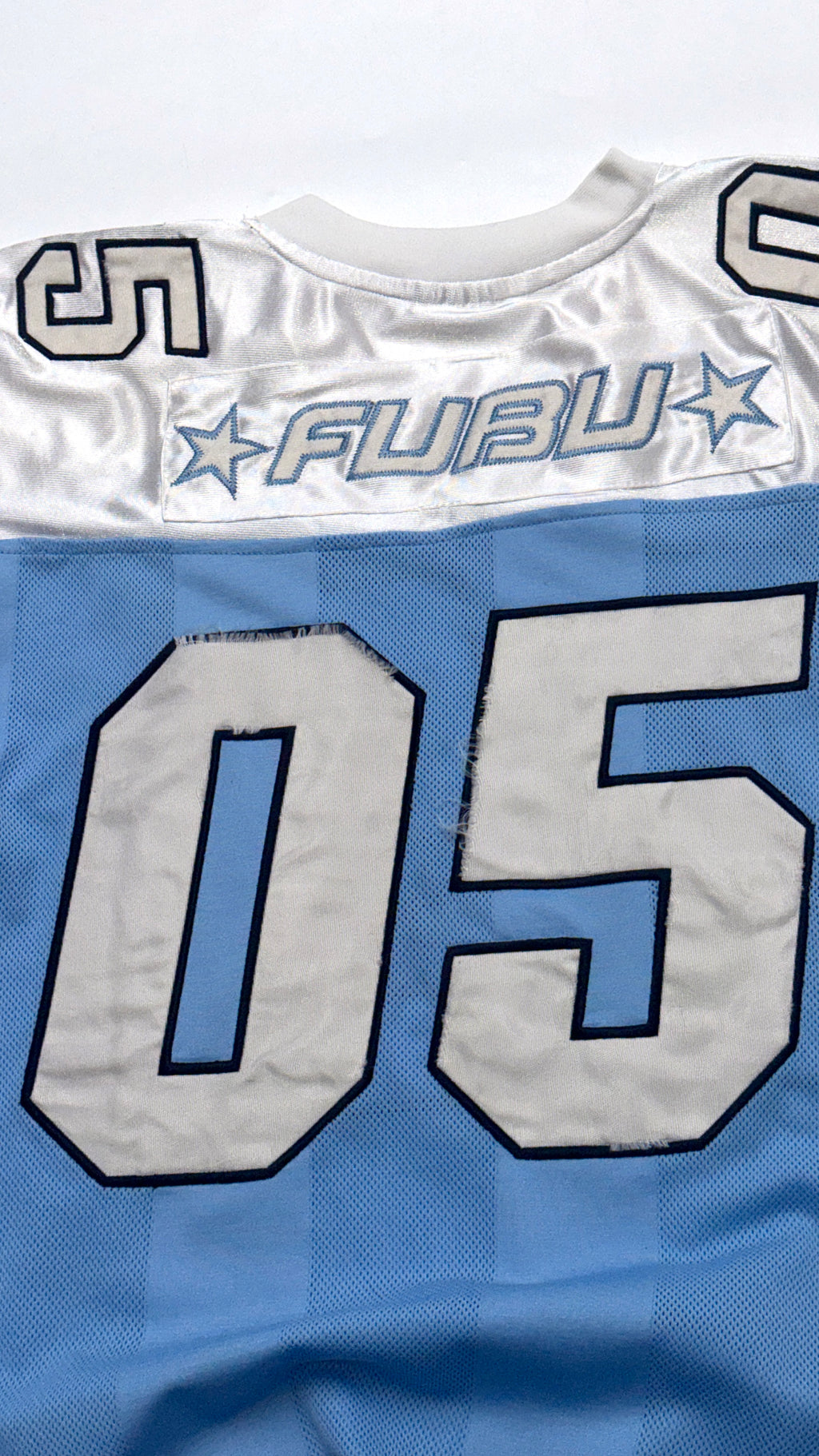 2000s FUBU Baby Blue Jersey