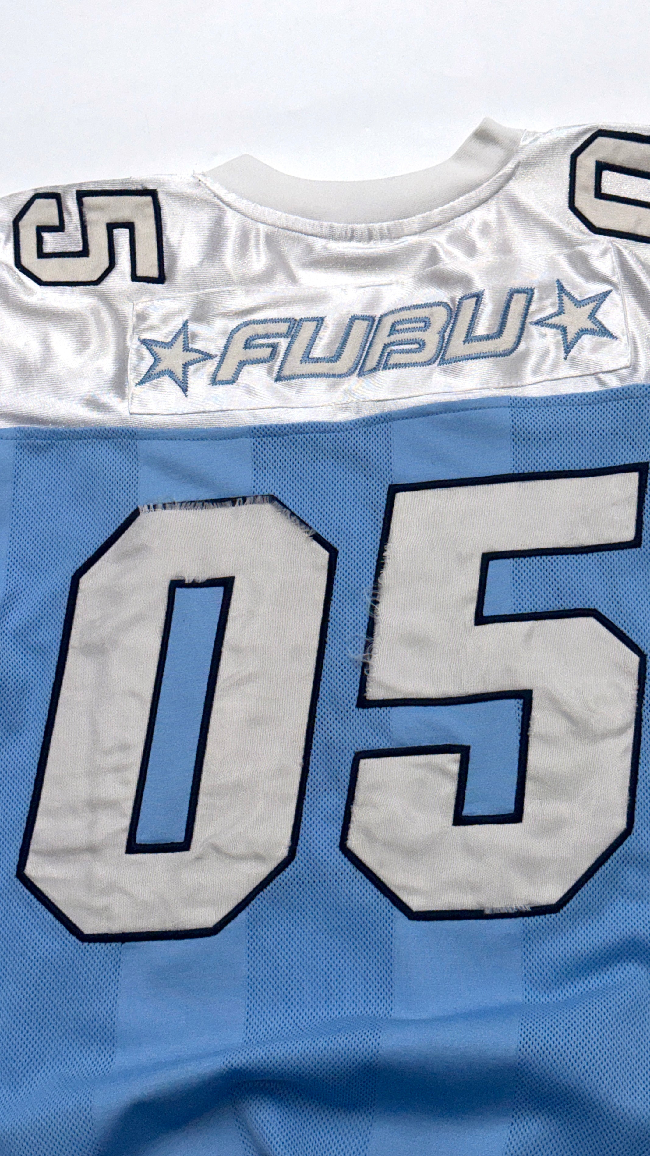 2000s FUBU Baby Blue Jersey