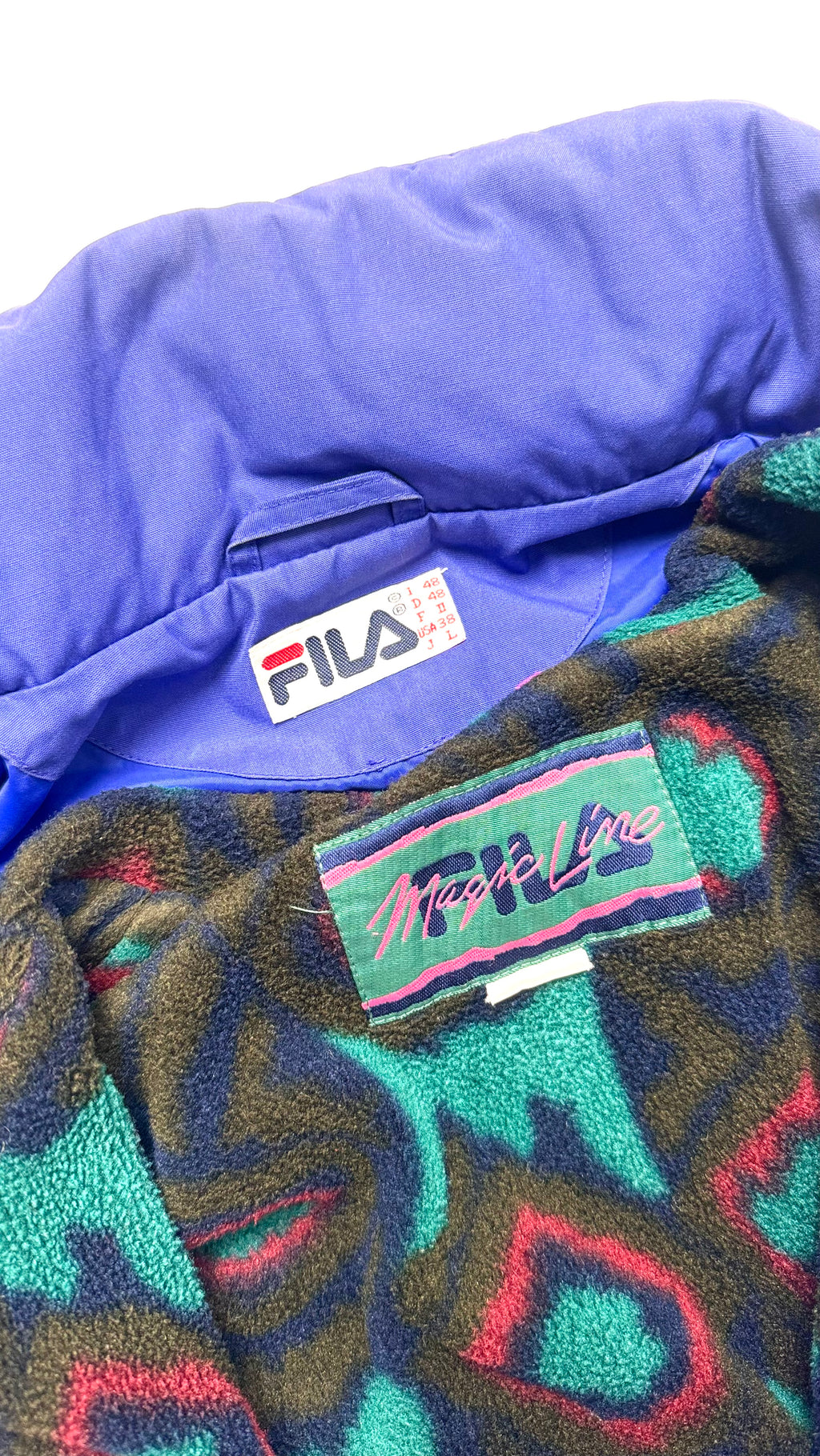 90s Vintage FILA 2 in 1 Winter Jacket