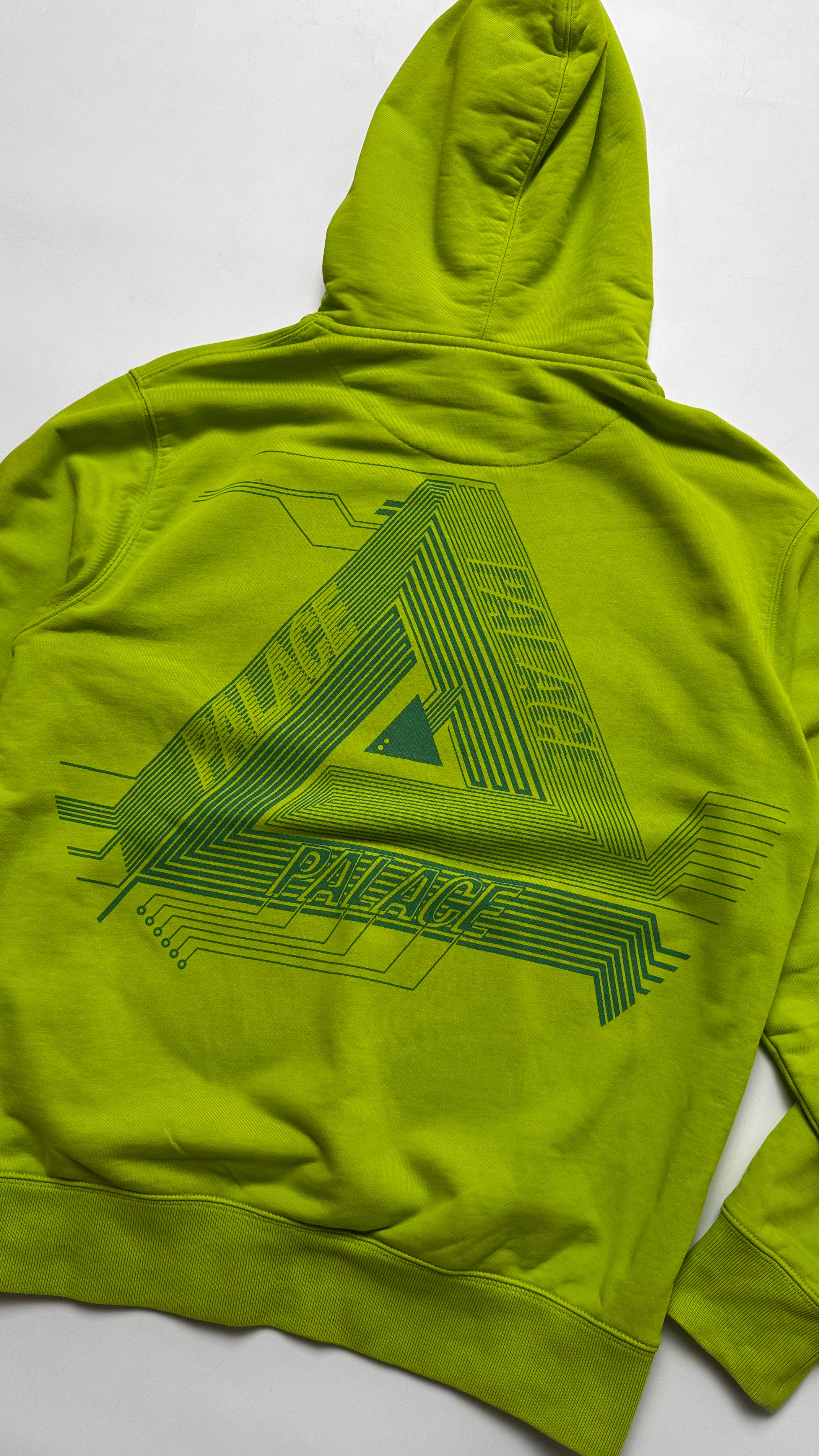 2018 Palace Lime Green Surkit Hoodie