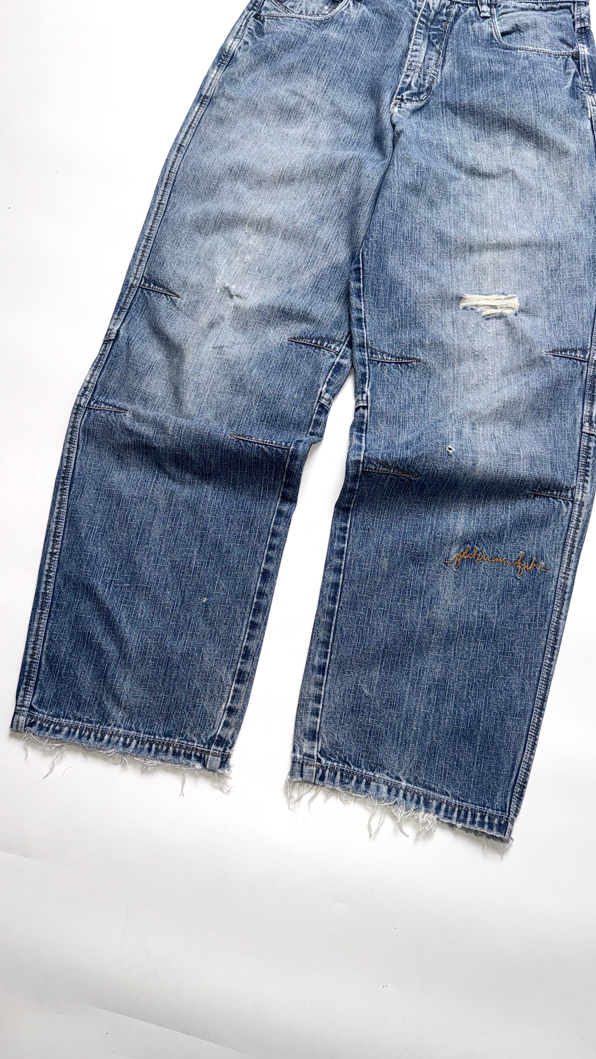 2000s FUBU Fat Albert Baggy denim jeans