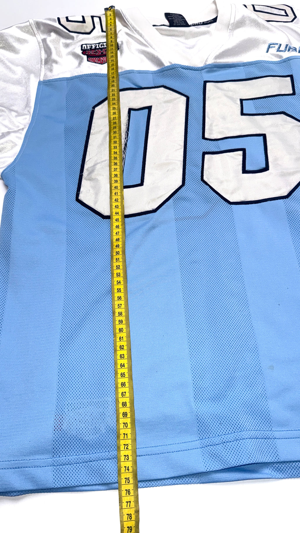 2000s FUBU Baby Blue Jersey