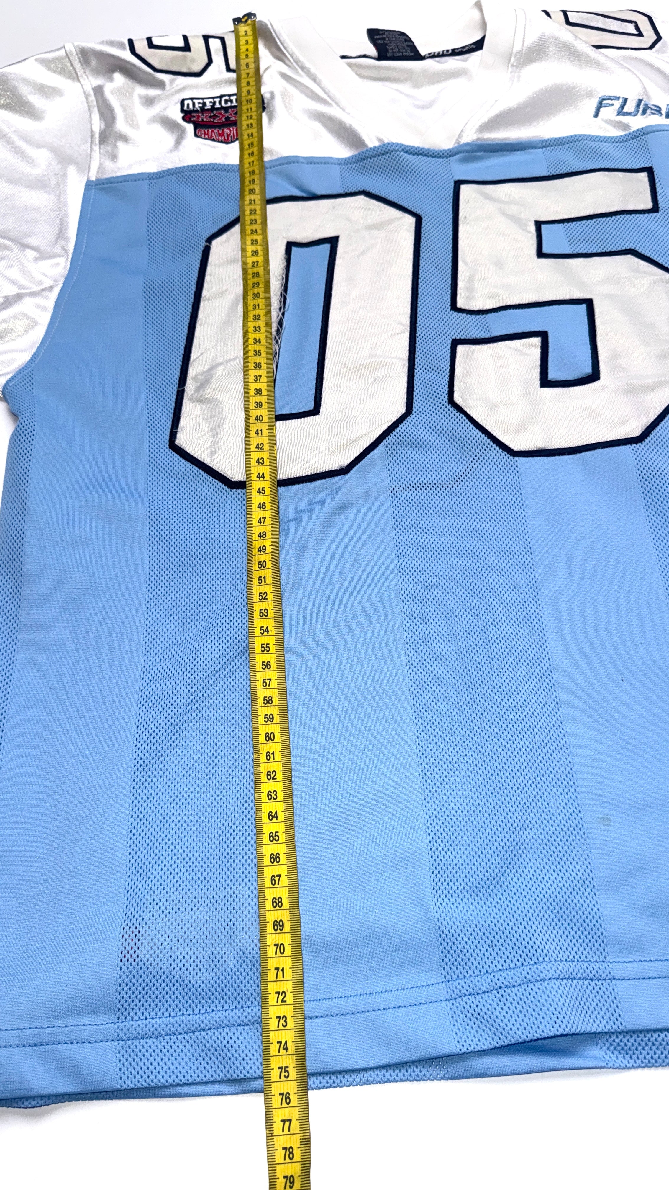 2000s FUBU Baby Blue Jersey