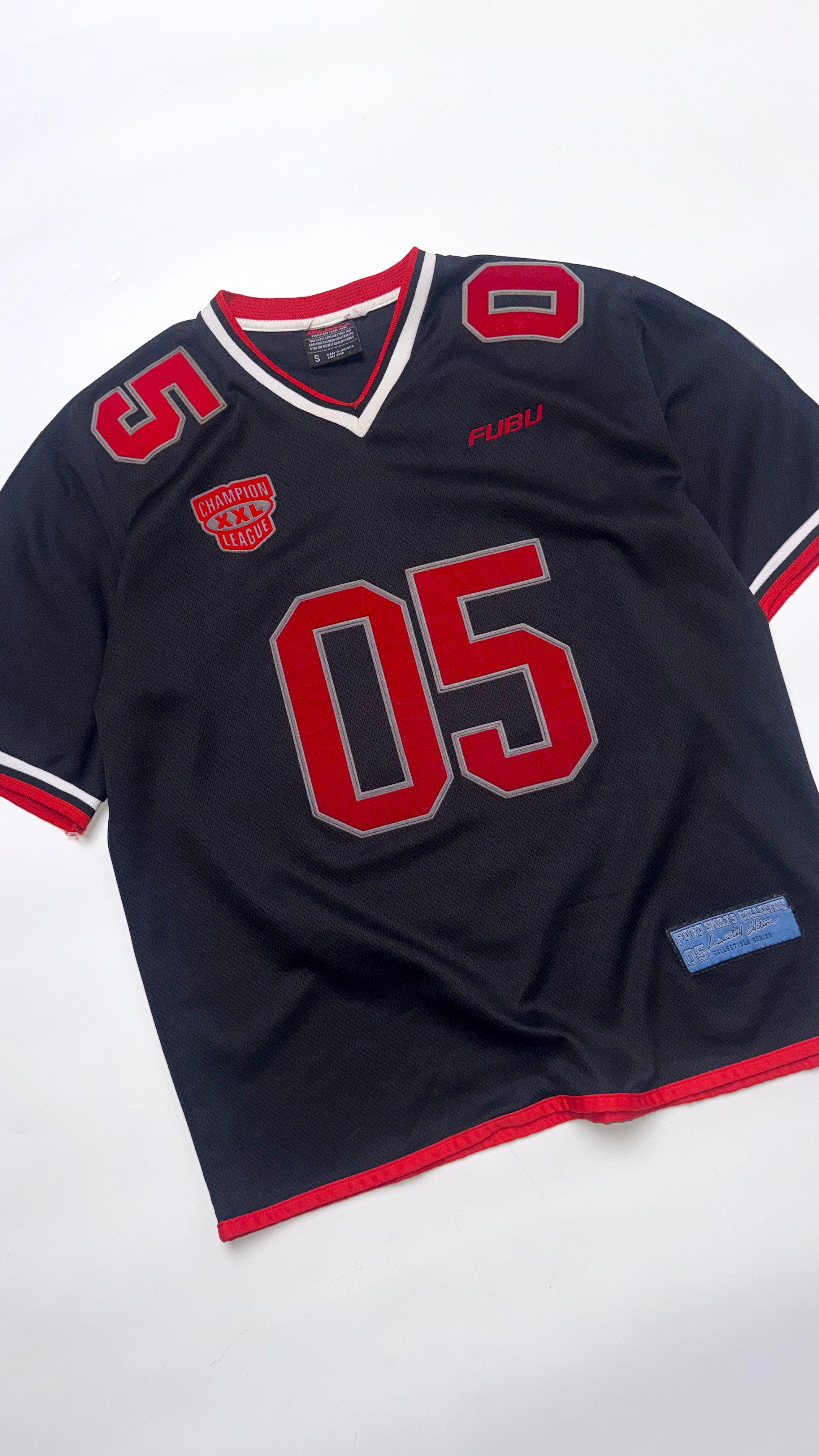 2000s FUBU Black/Red Jersey