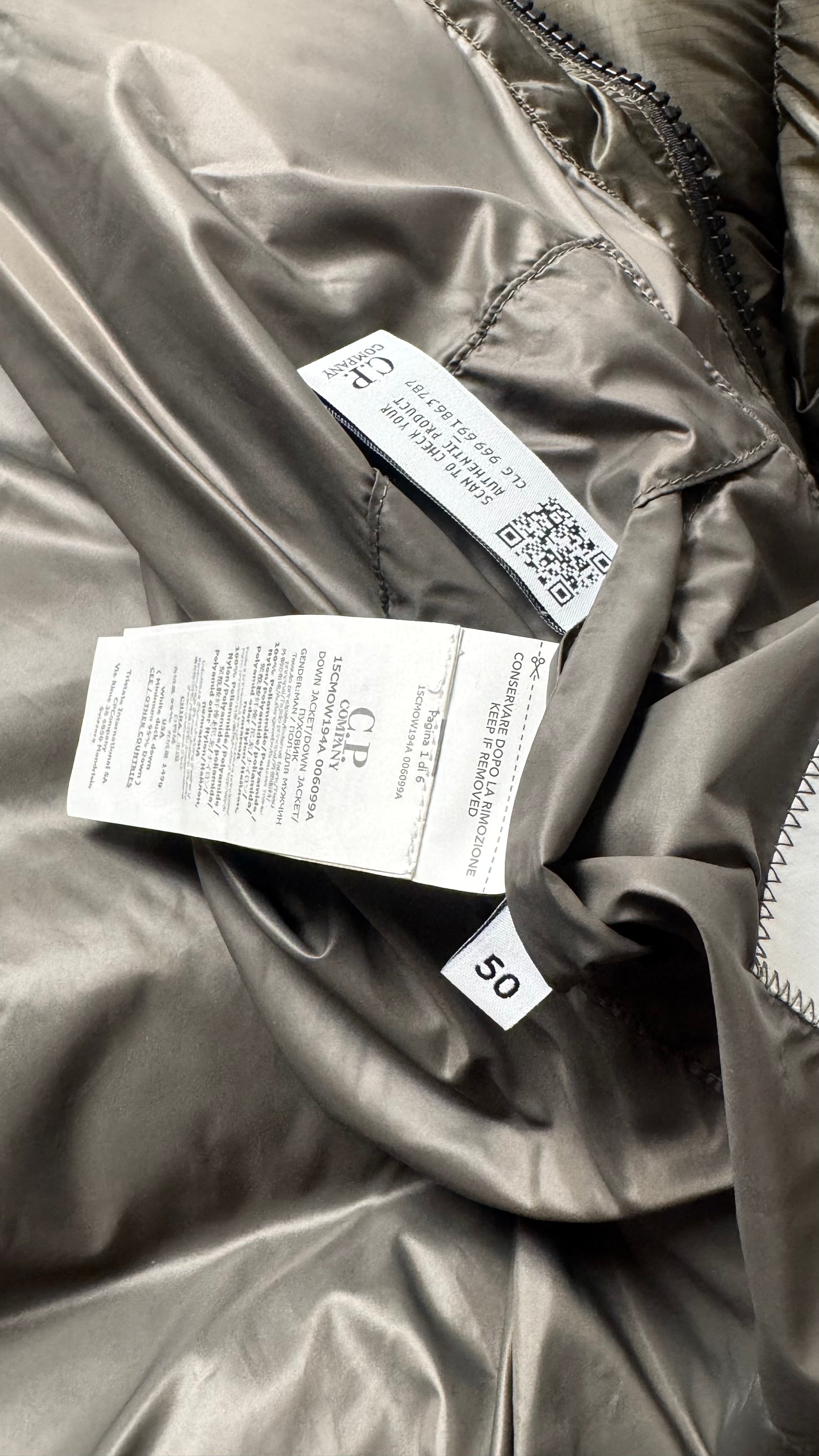 C.P Company D.D Shell Puffer Jacket (FW23)