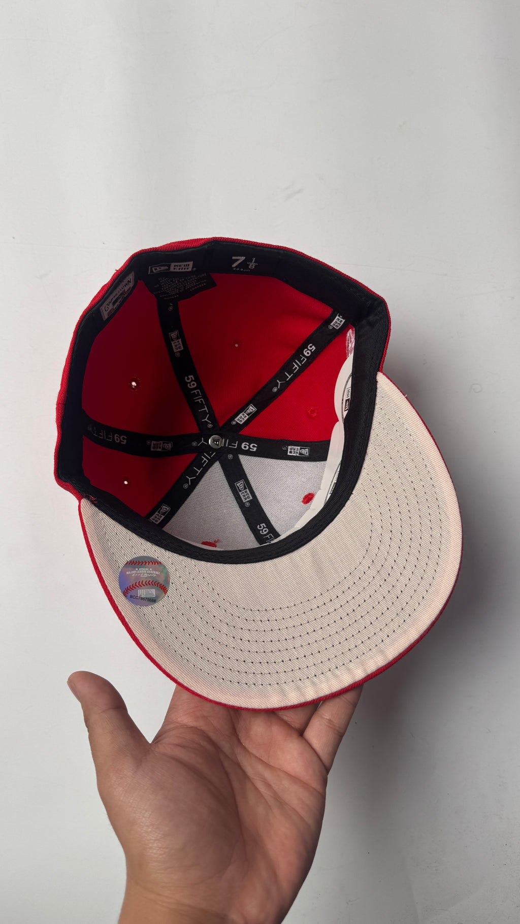 New Era Red “NY” CAP
