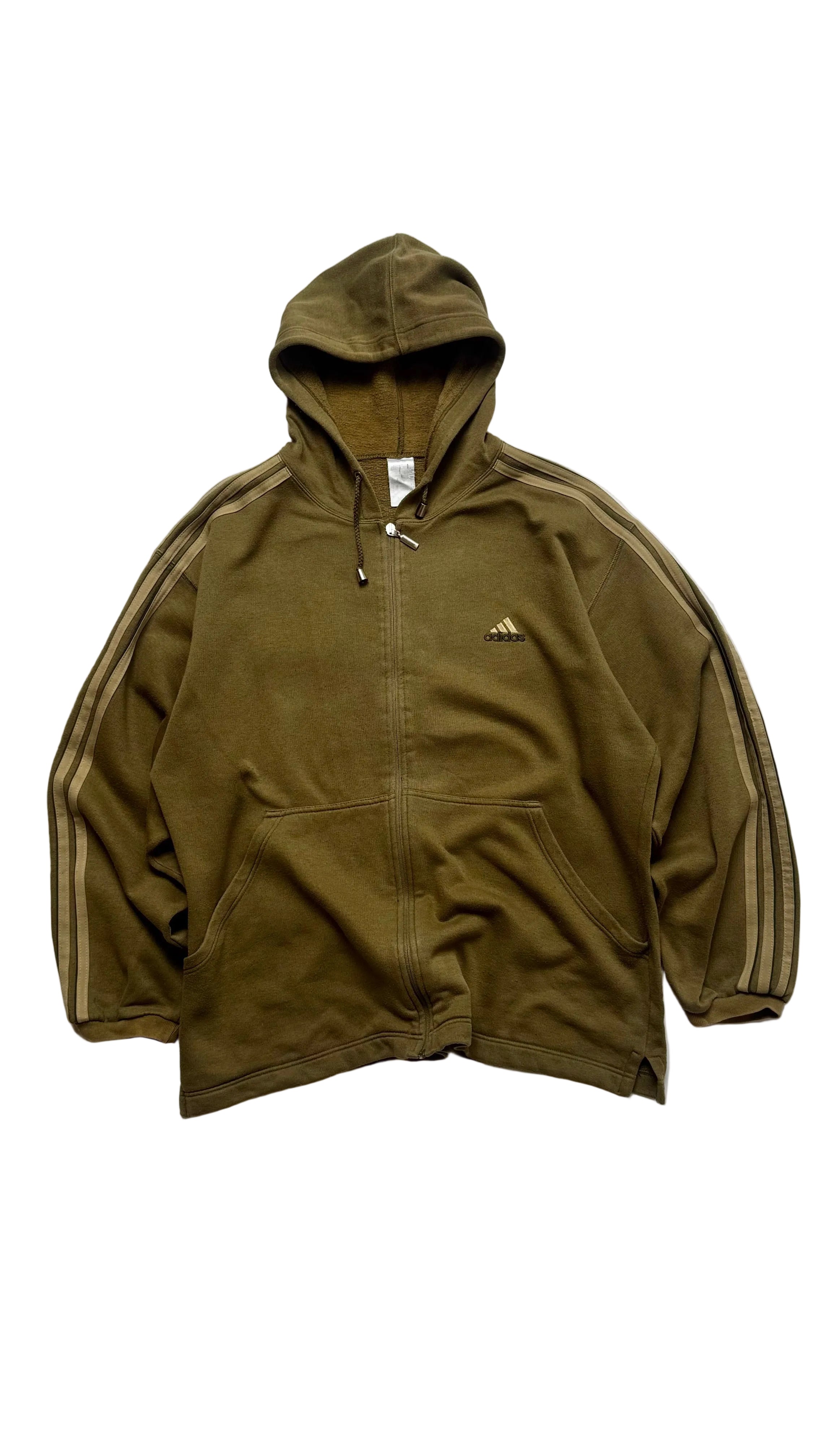Early 2000s Adidas Khaki Track Jacket