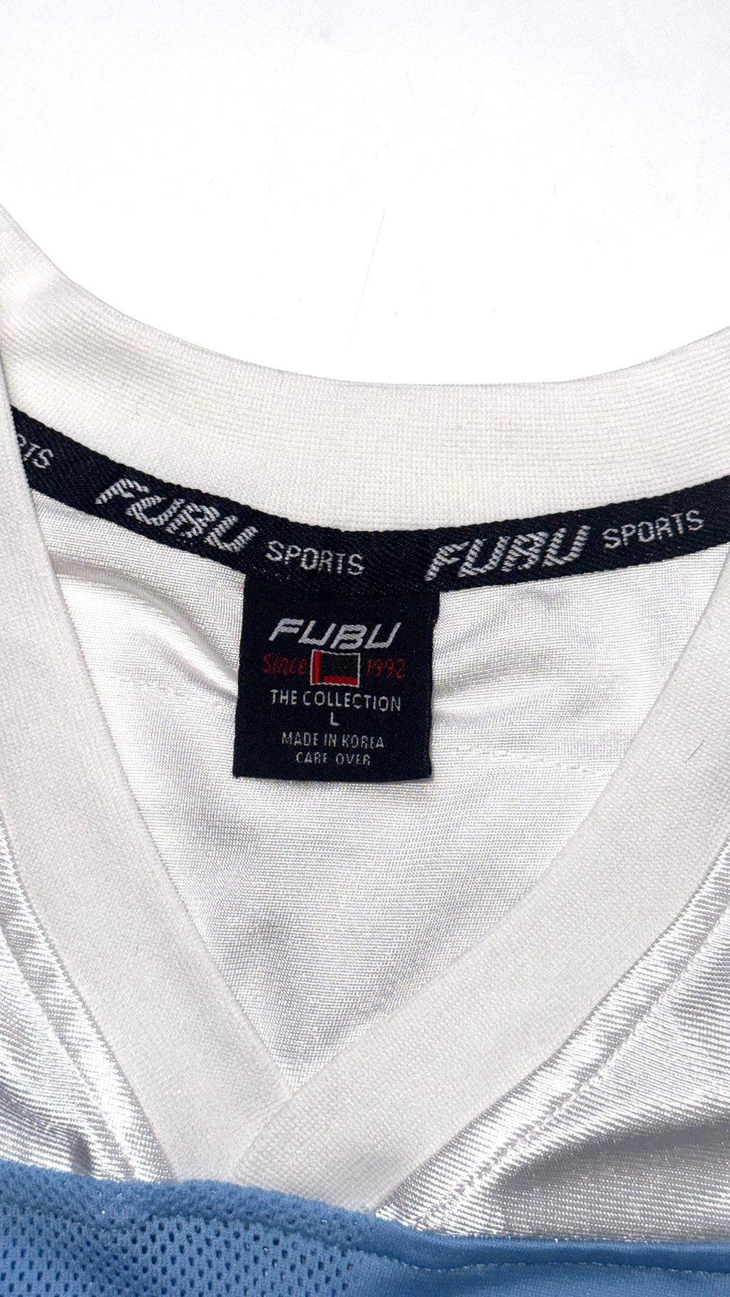 2000s FUBU Baby Blue Jersey