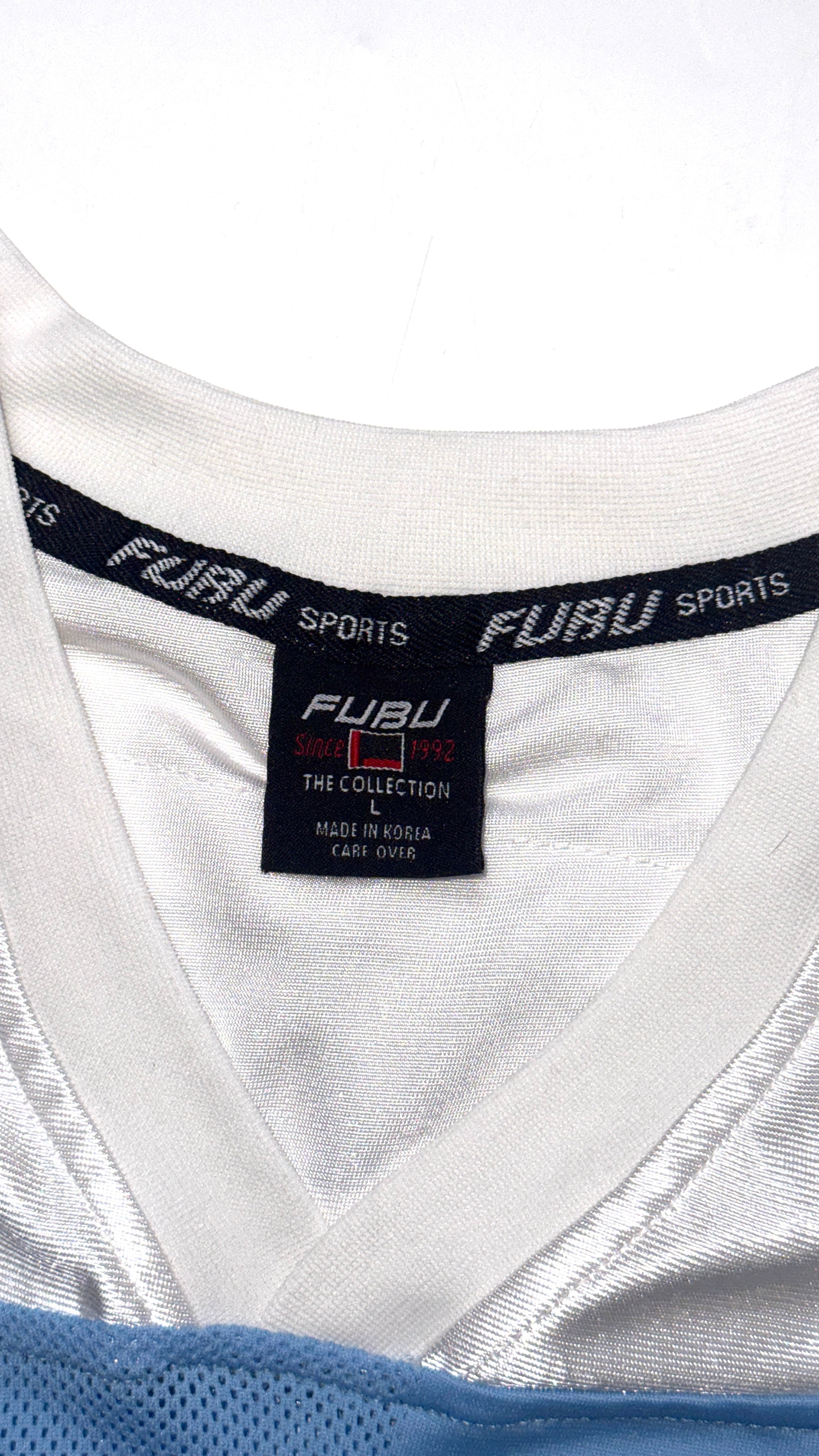 2000s FUBU Baby Blue Jersey