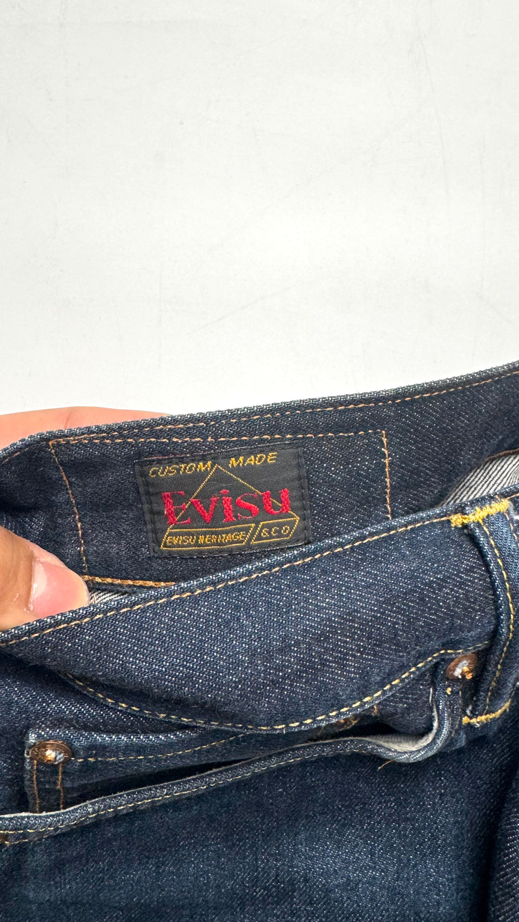Women’s y2k Evisu Yo-Yo Jeans