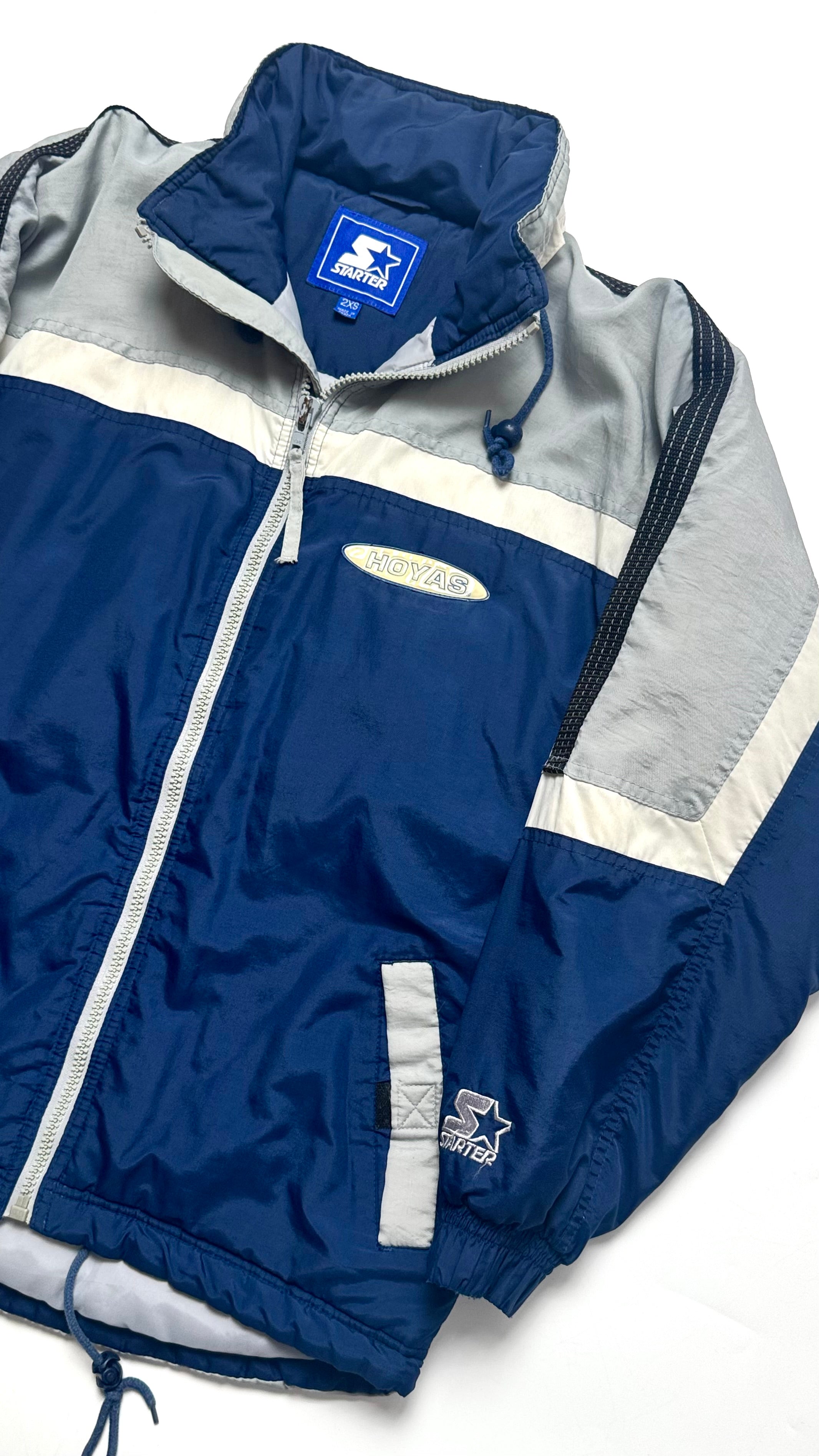90s Vintage Georgetown Hoyas Puffer Winter Jacket