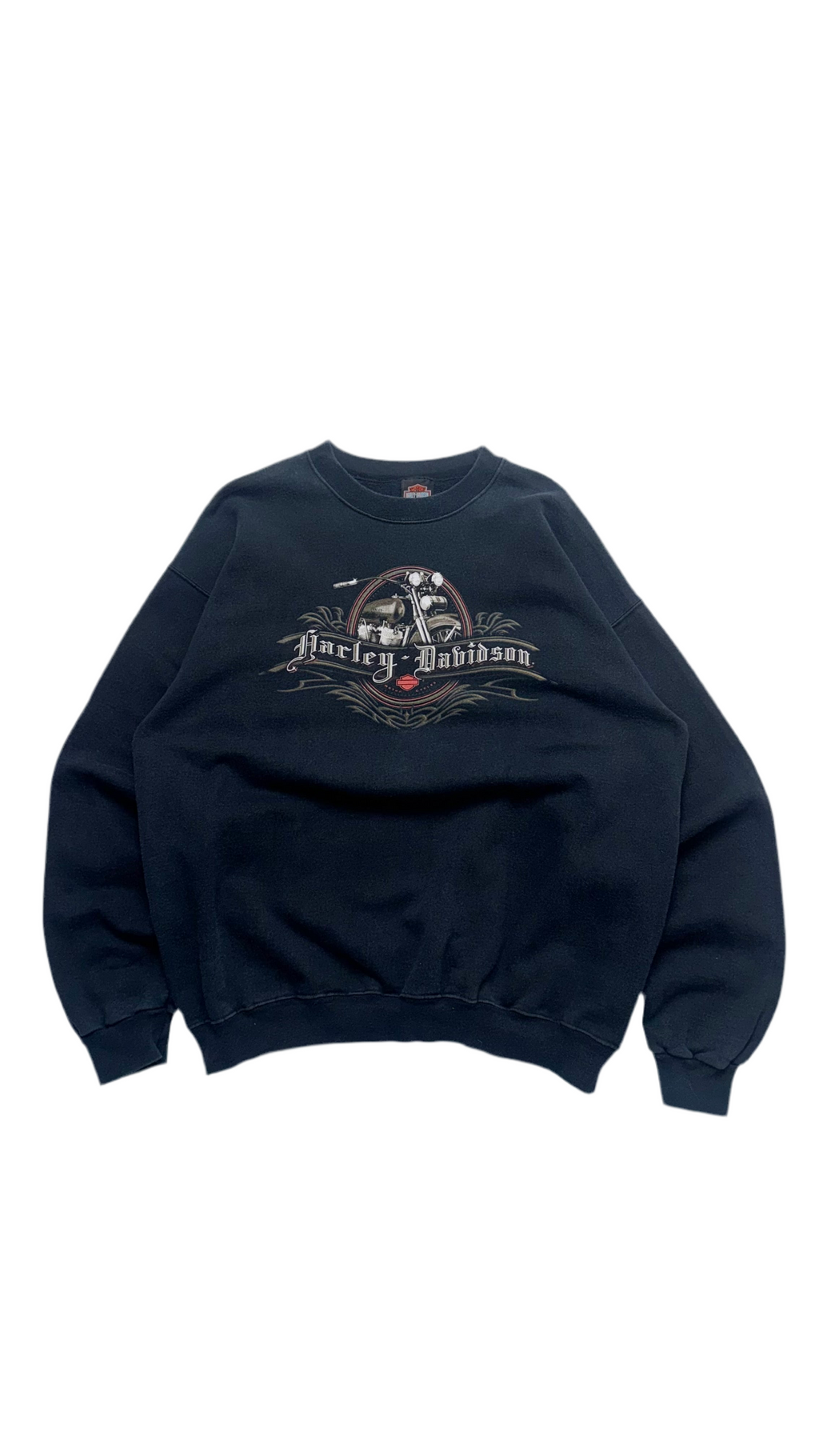 90s Harley Davidson Graphic Crewneck