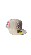New Era Cream And pink “LA Dodgers” CAP