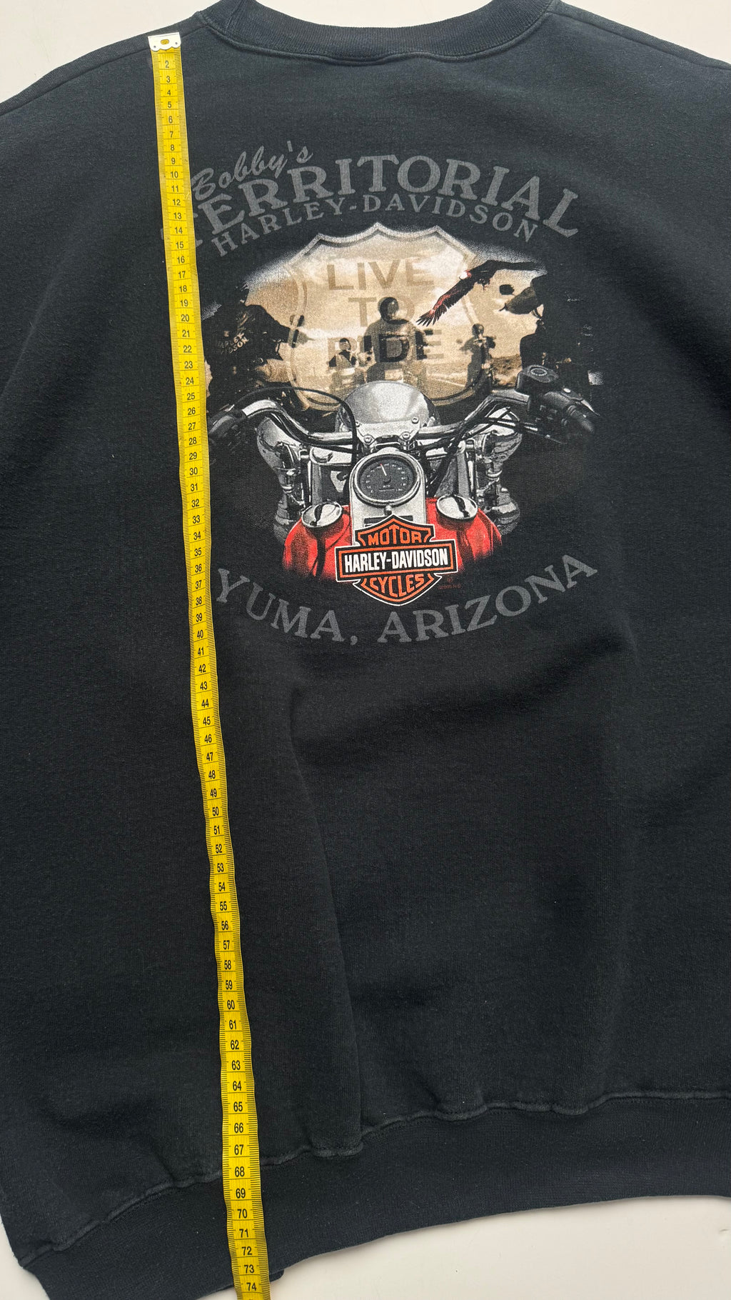 90s Harley Davidson Graphic Crewneck