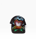 Y2K Ed hardy “Heart Flower” Cap