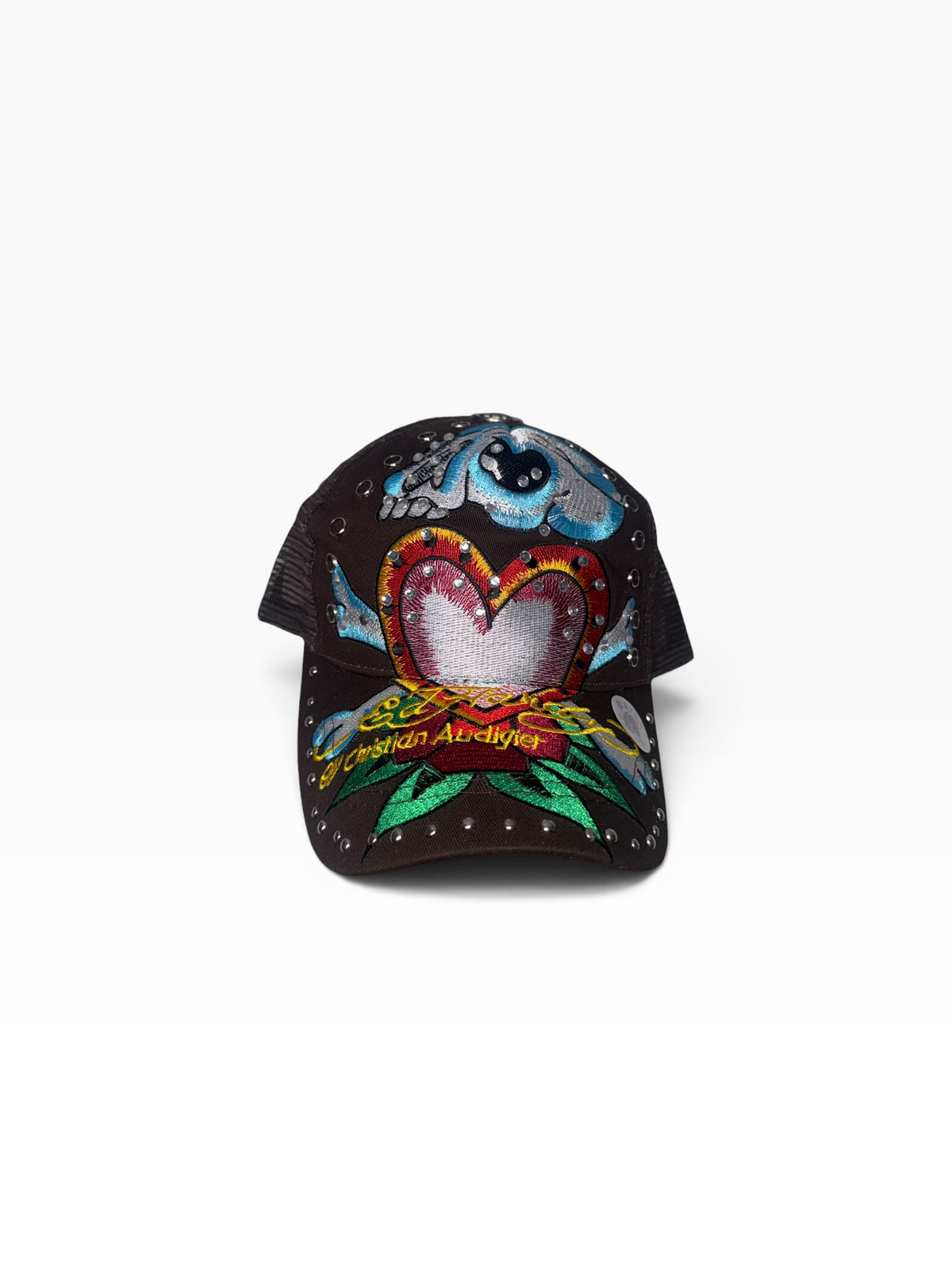 Y2K Ed hardy “Heart Flower” Cap