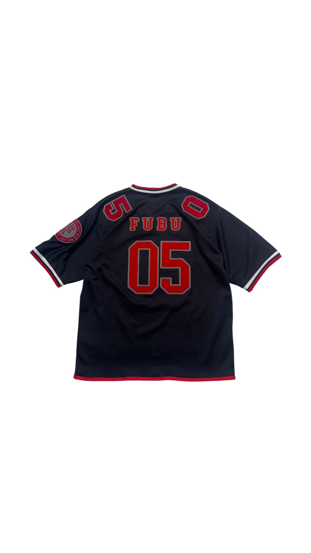 2000s FUBU Black/Red Jersey
