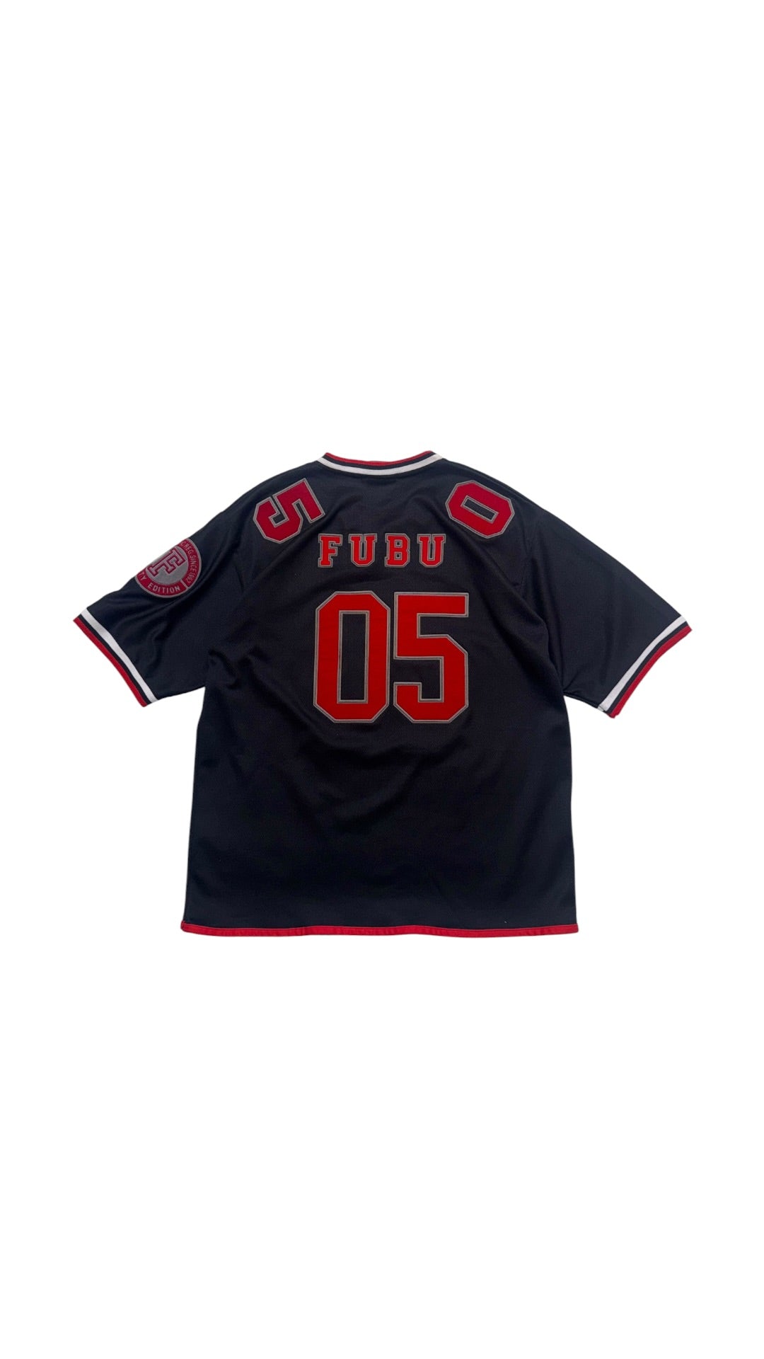 2000s FUBU Black/Red Jersey