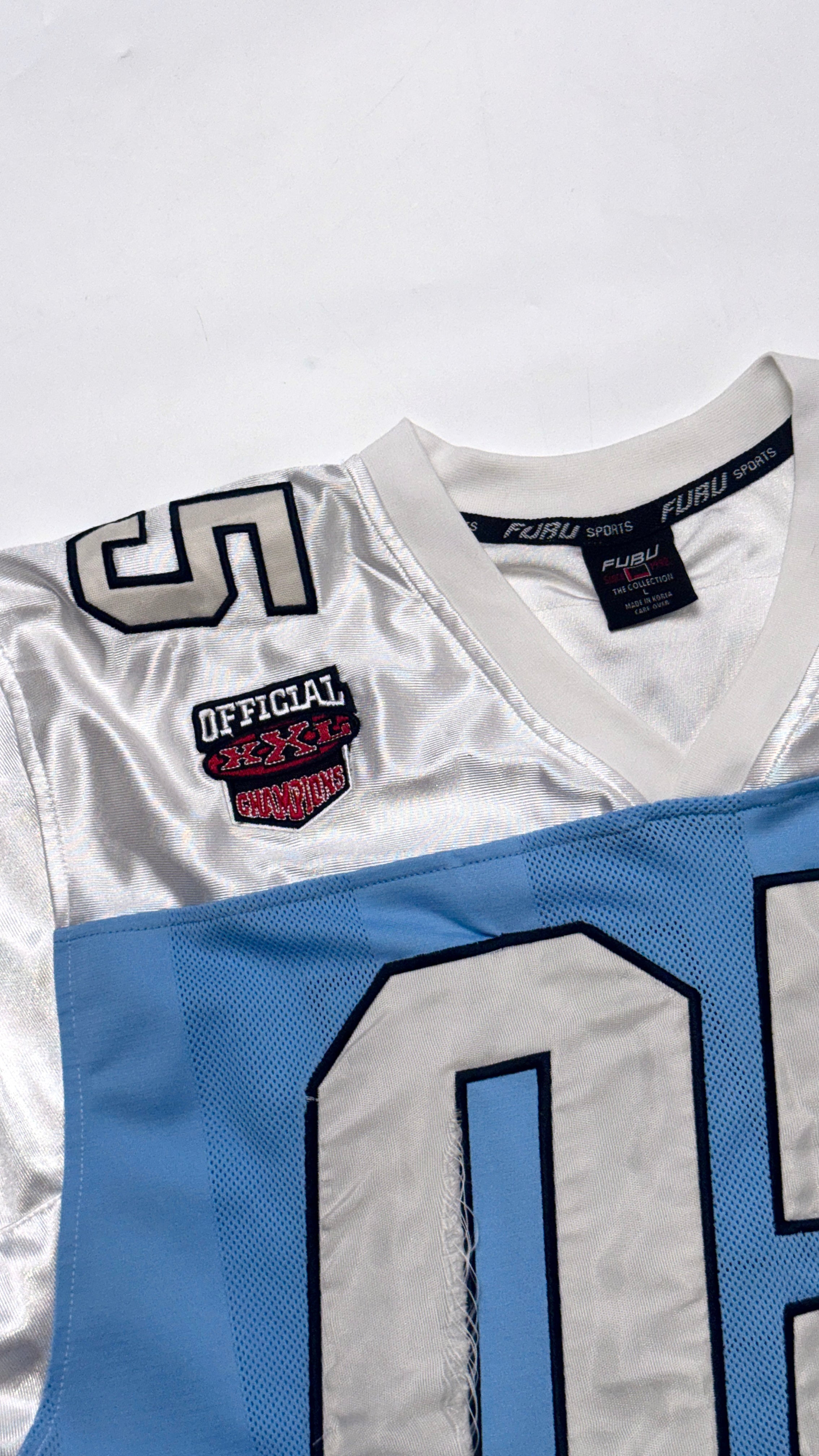 2000s FUBU Baby Blue Jersey