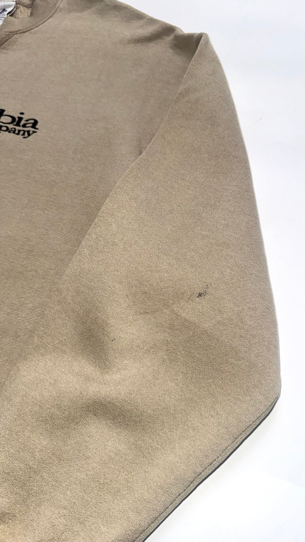 90s Columbia Beige Crewneck