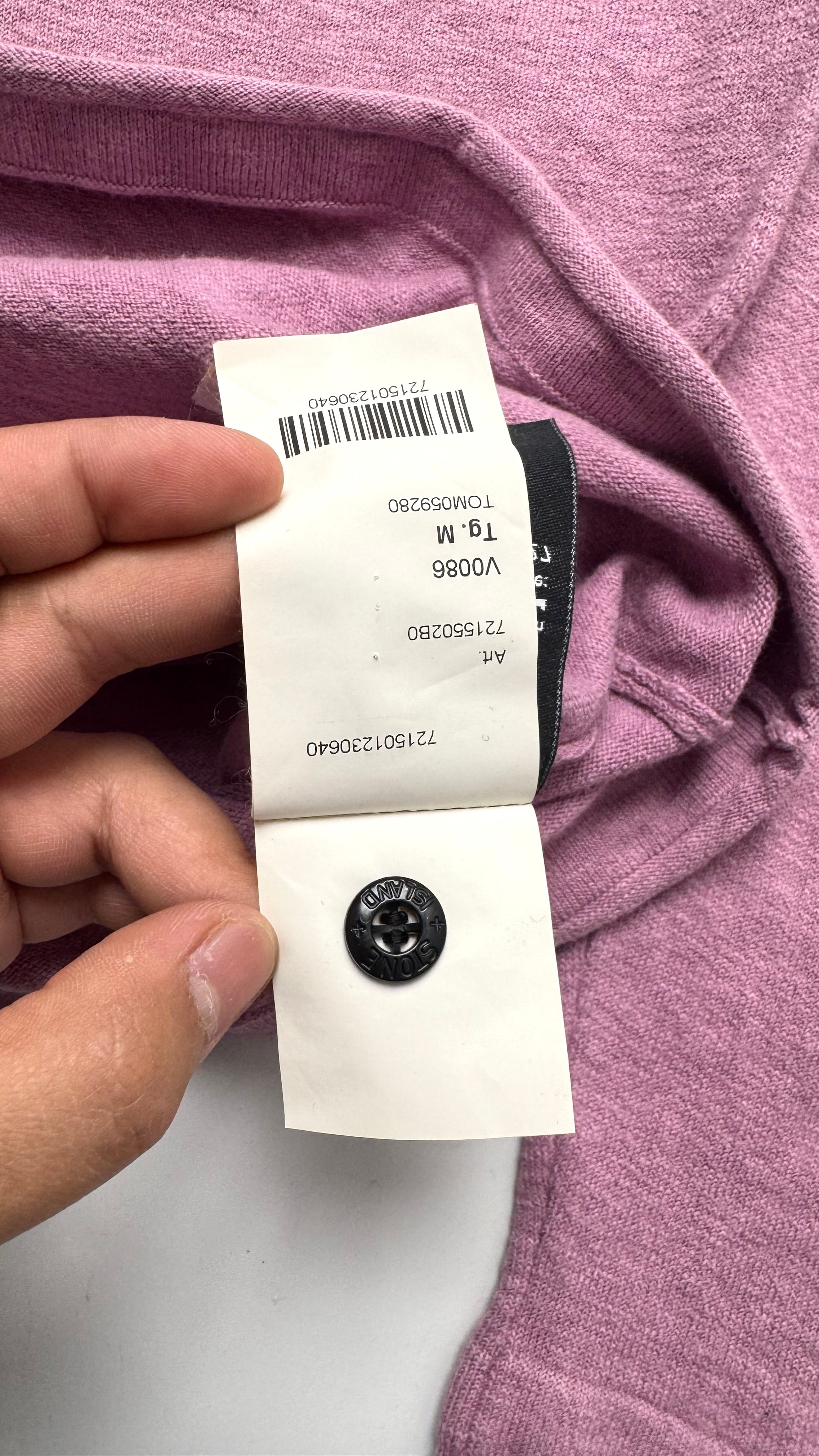 Light Pink Stone Island Sweater SS20