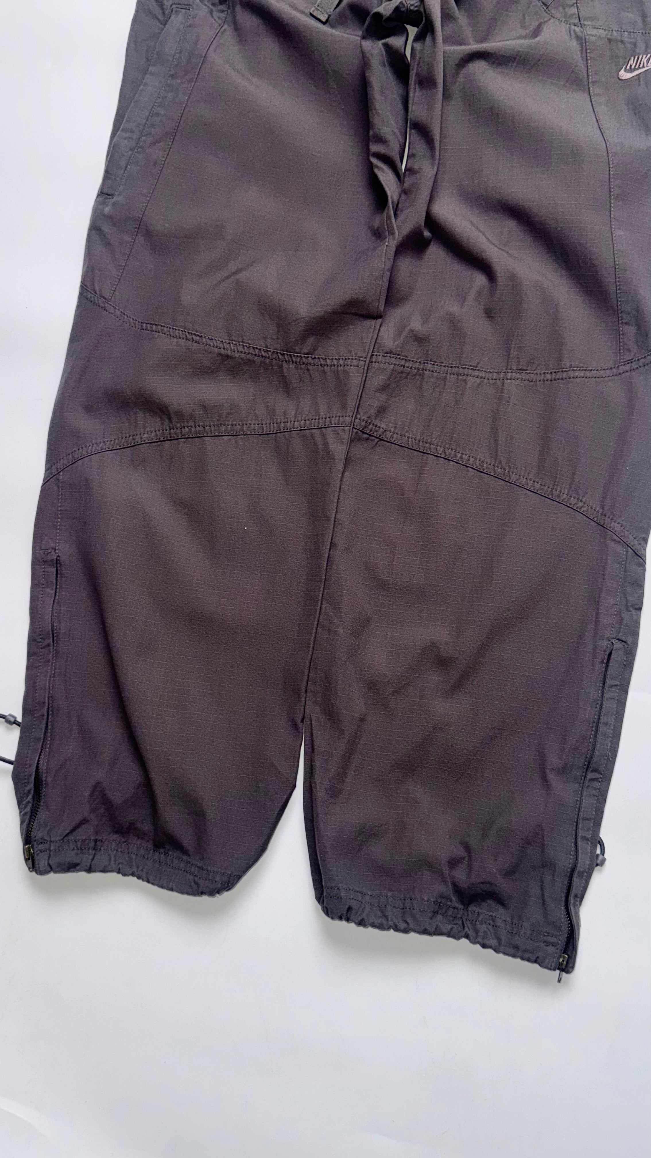 2000s Nike Brown Track Pants
