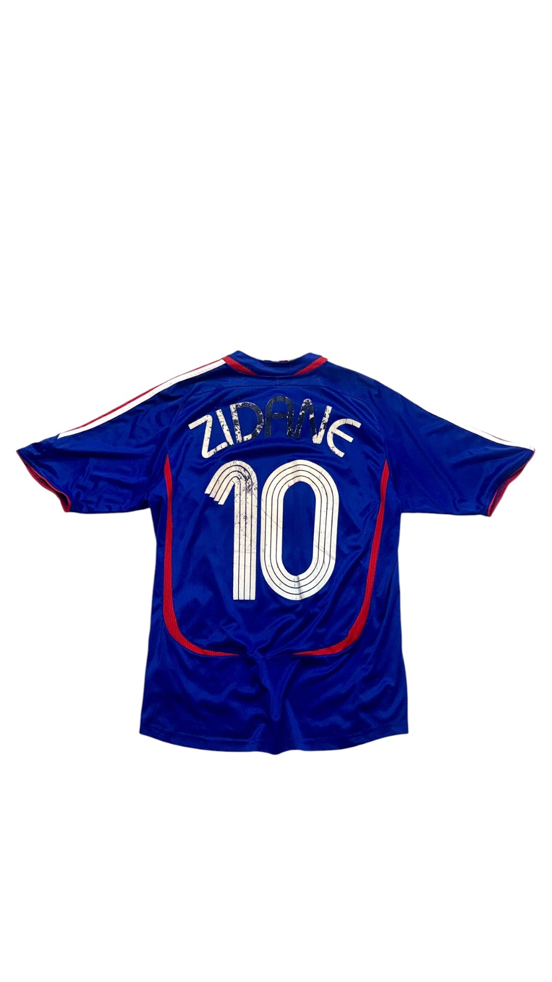 Vintage Adidas x France “ZIDANE” 2006 Blue jersey