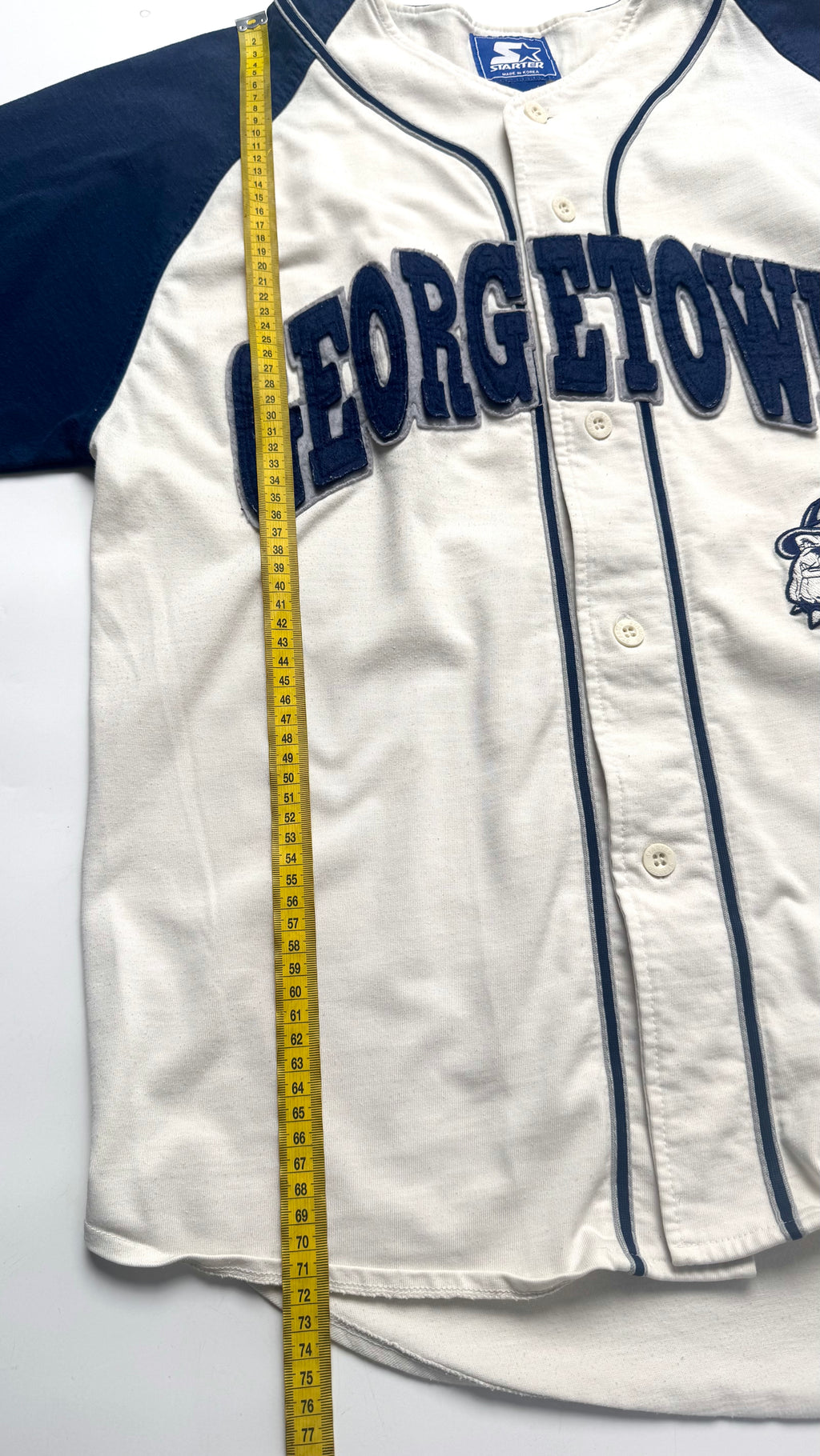 90s Georgetown Baseball Jersey