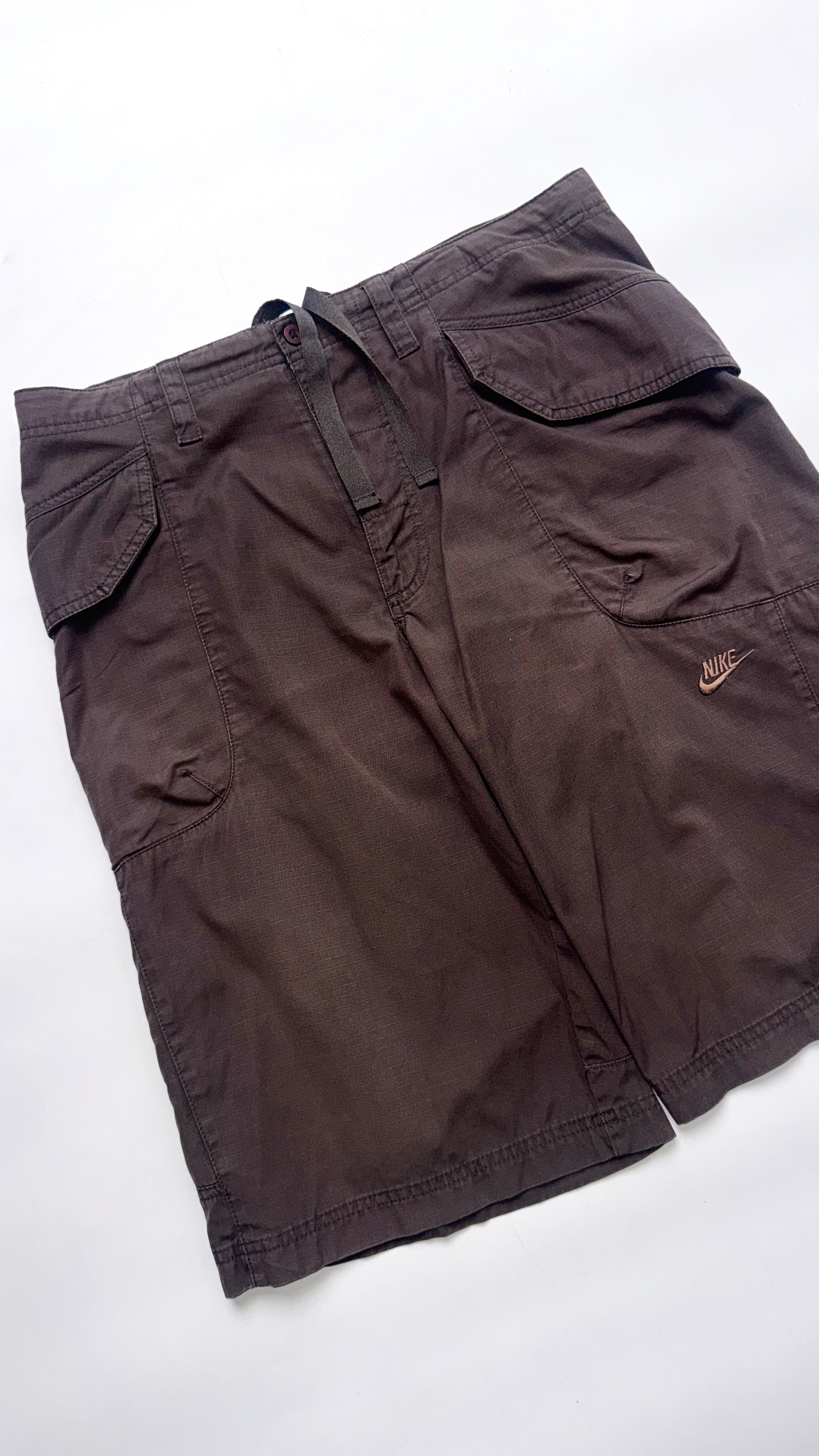 2000s Nike Brown Shorts