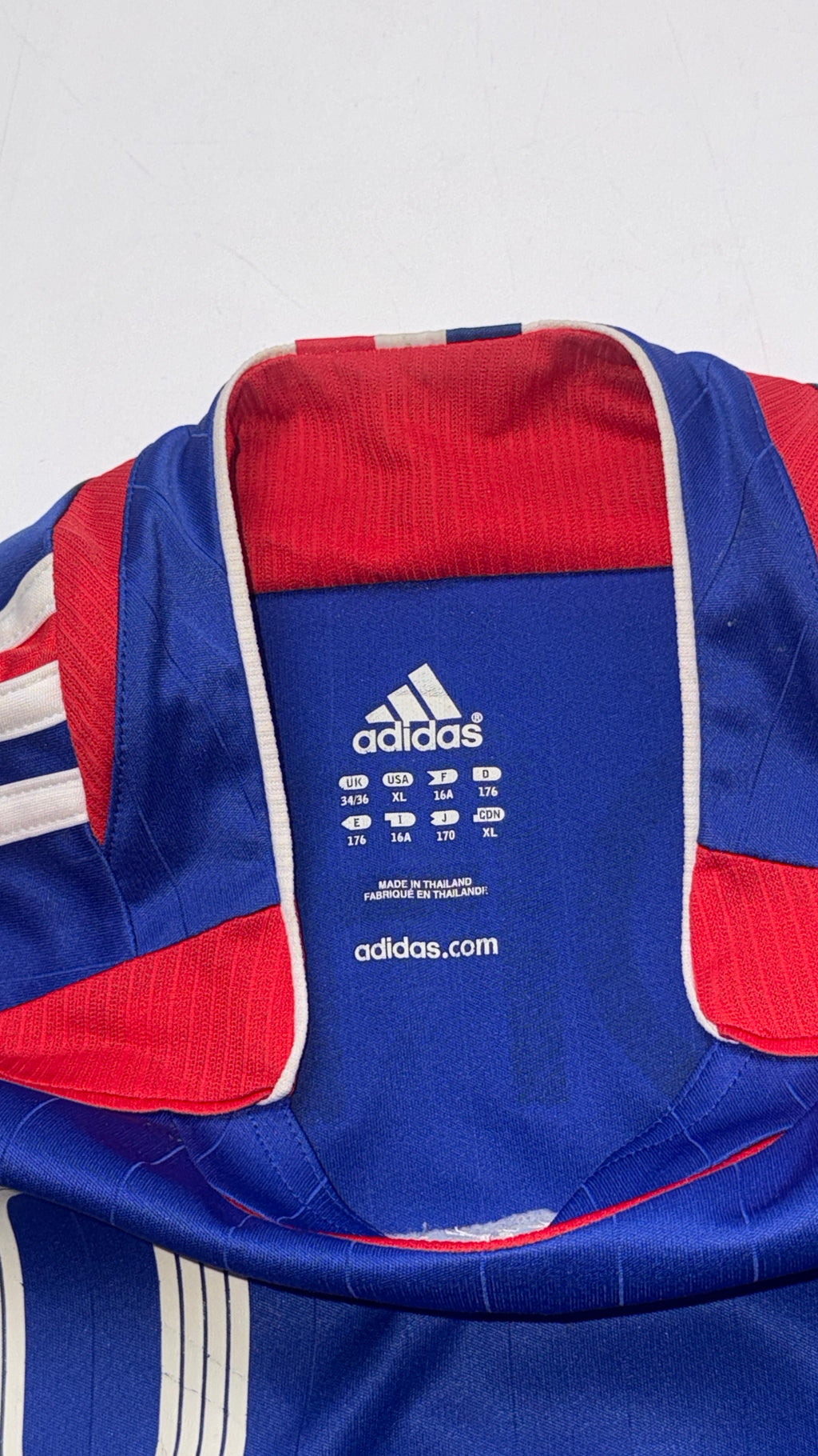 Vintage Adidas x France “ZIDANE” 2006 Blue jersey