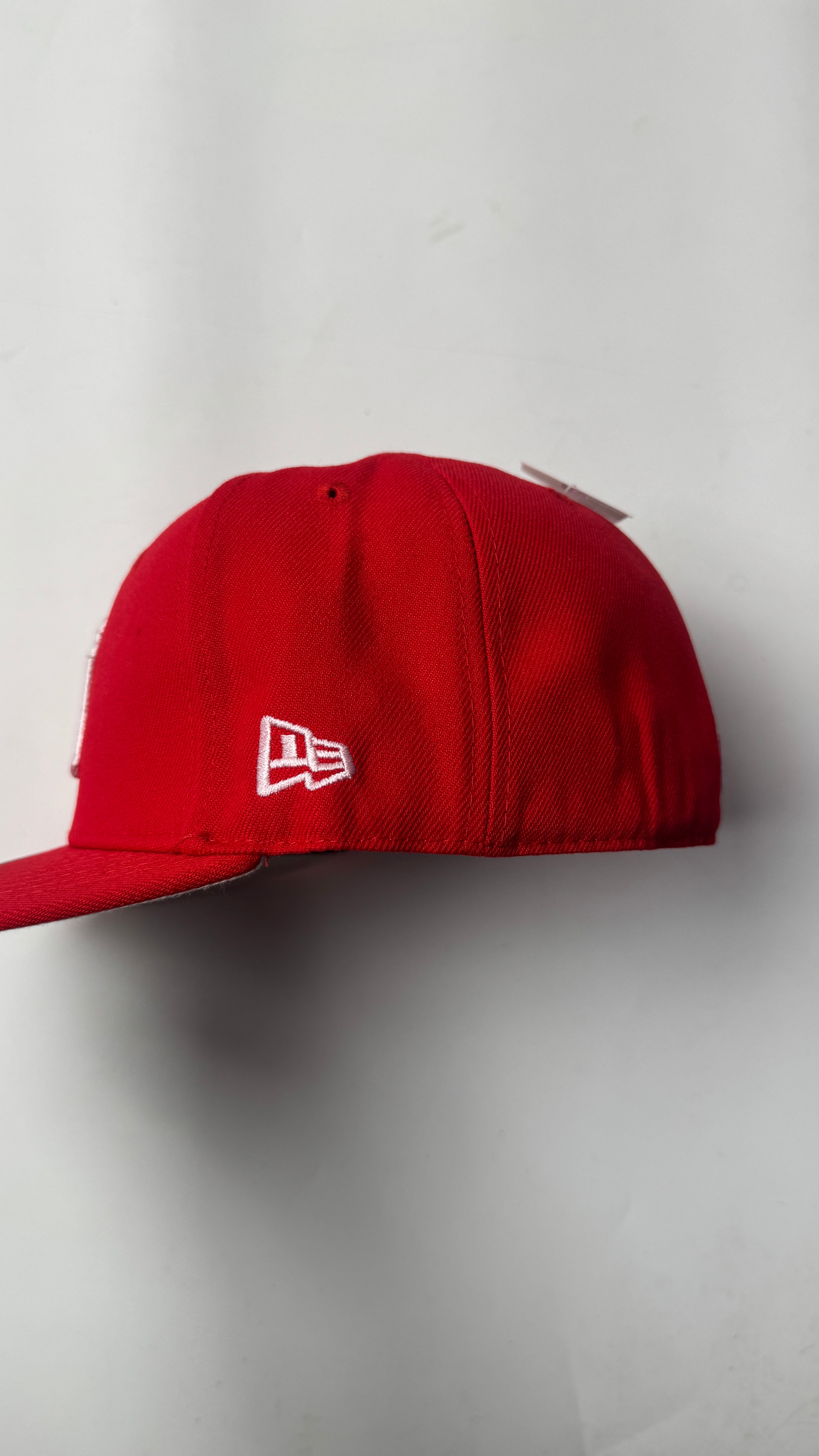 New Era Red “NY” CAP