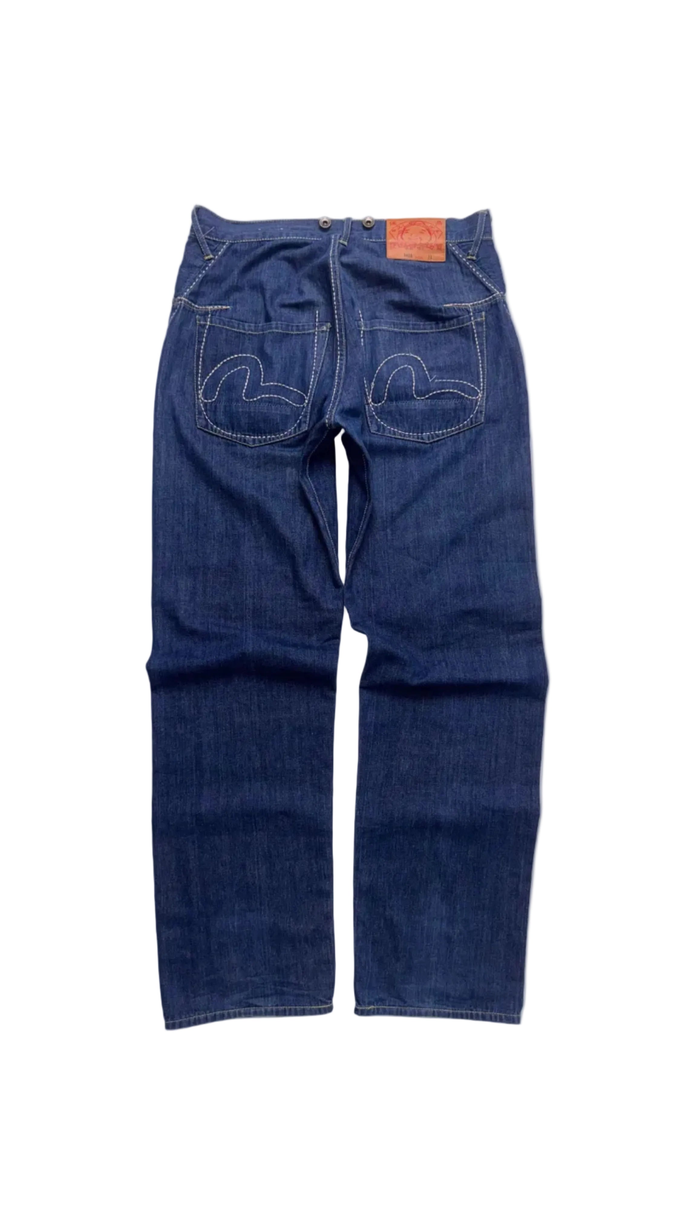 Indigo Evisu Baggy Jeans Lot 2001