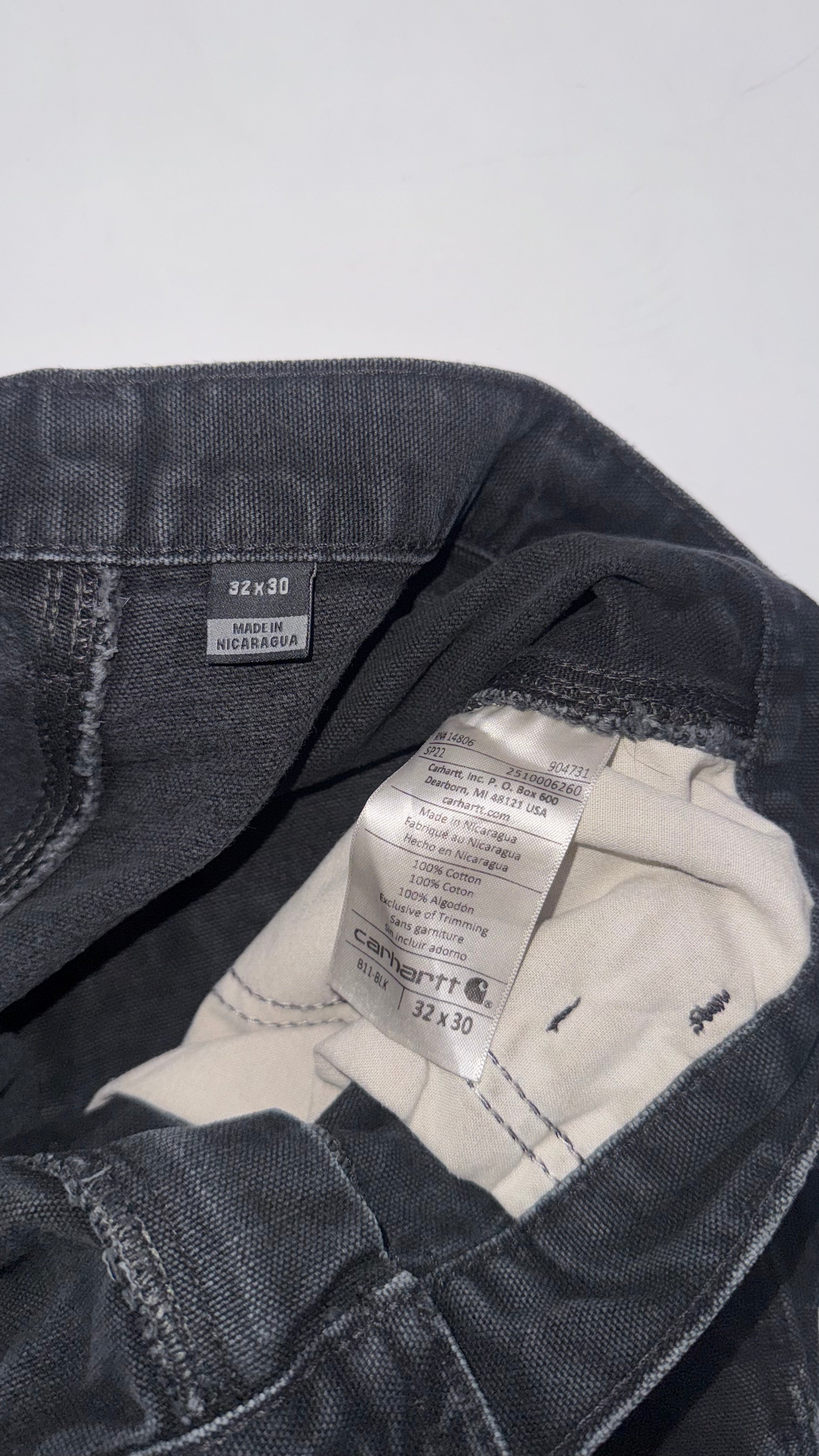 Carhartt Distressed Heavy Cargo Pants