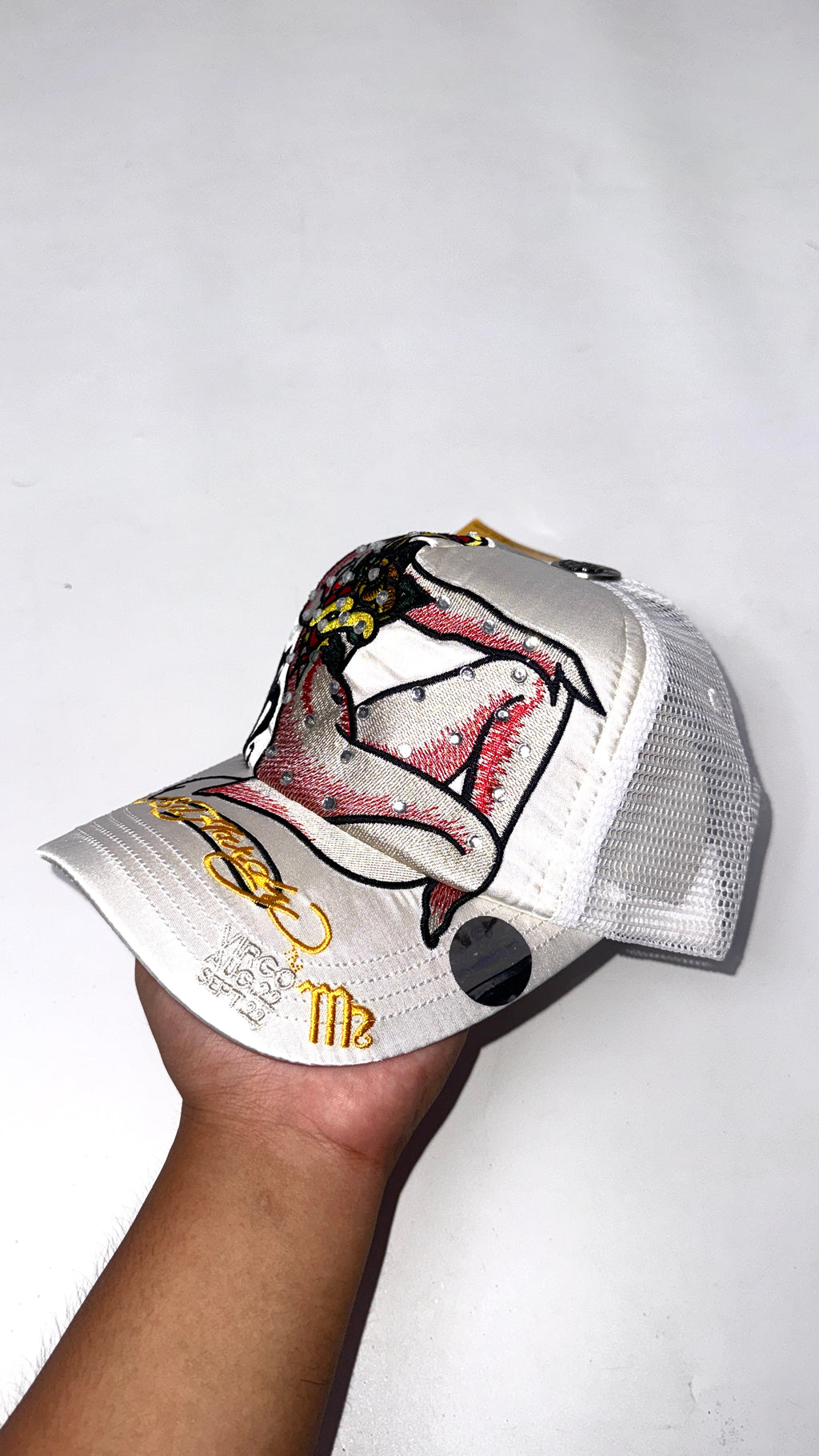 Y2K Ed Hardy “Virgo Lady” Cap