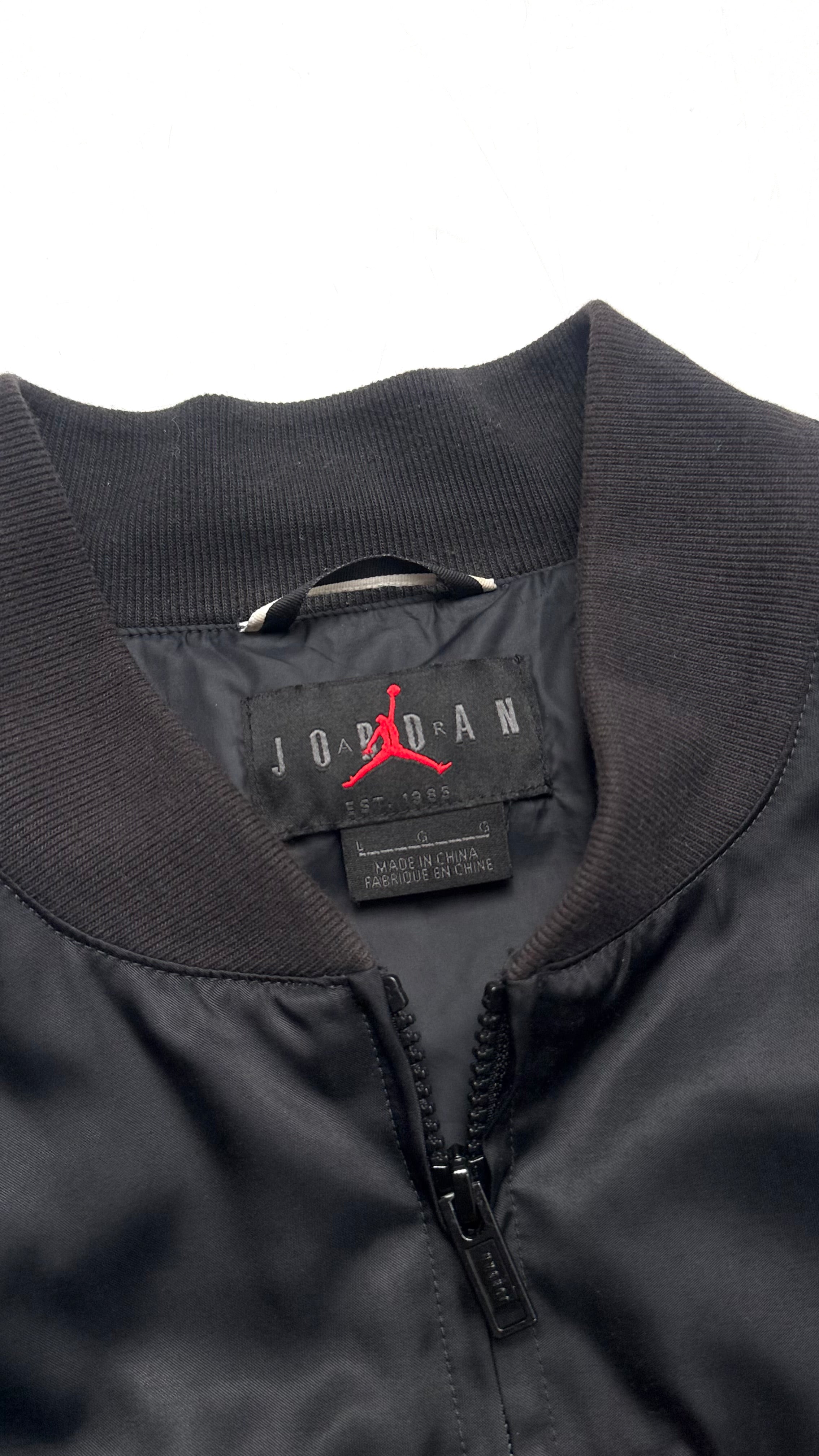 2000s Air Jordan Bomber Varsity Jacket