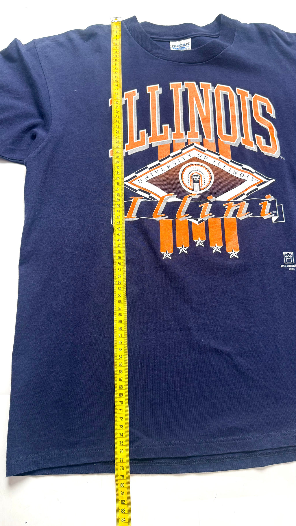 Vintage 1996 University of Illinois Graphic T shirt