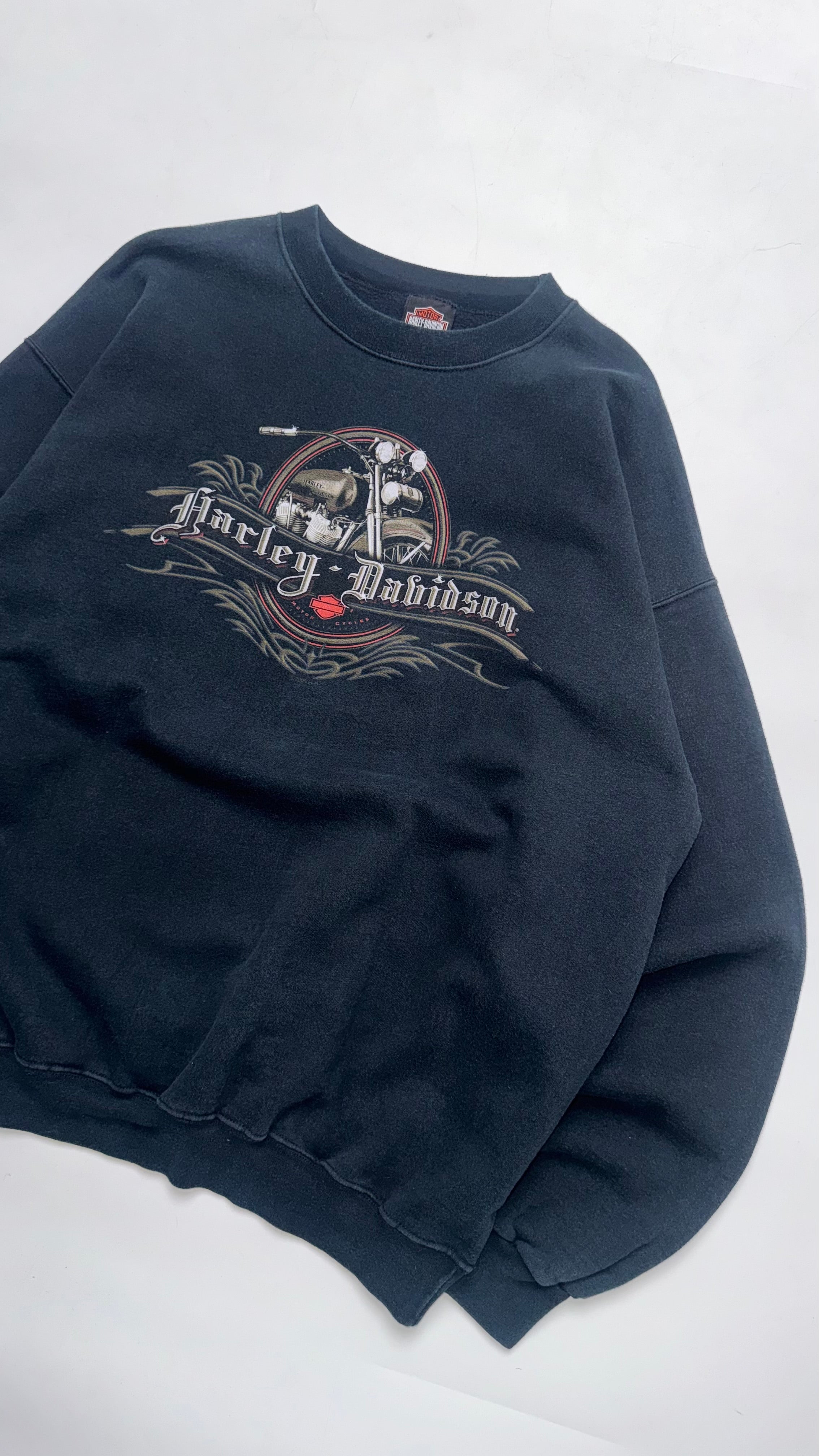 90s Harley Davidson Graphic Crewneck