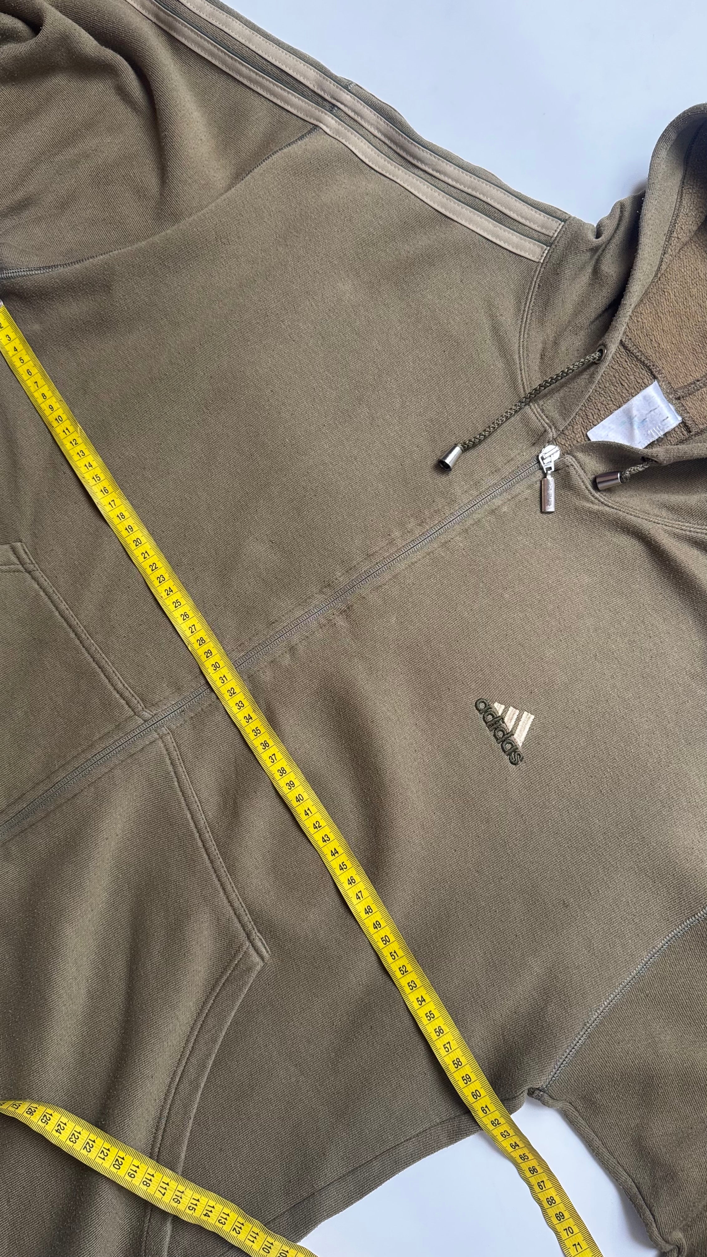 Early 2000s Adidas Khaki Track Jacket