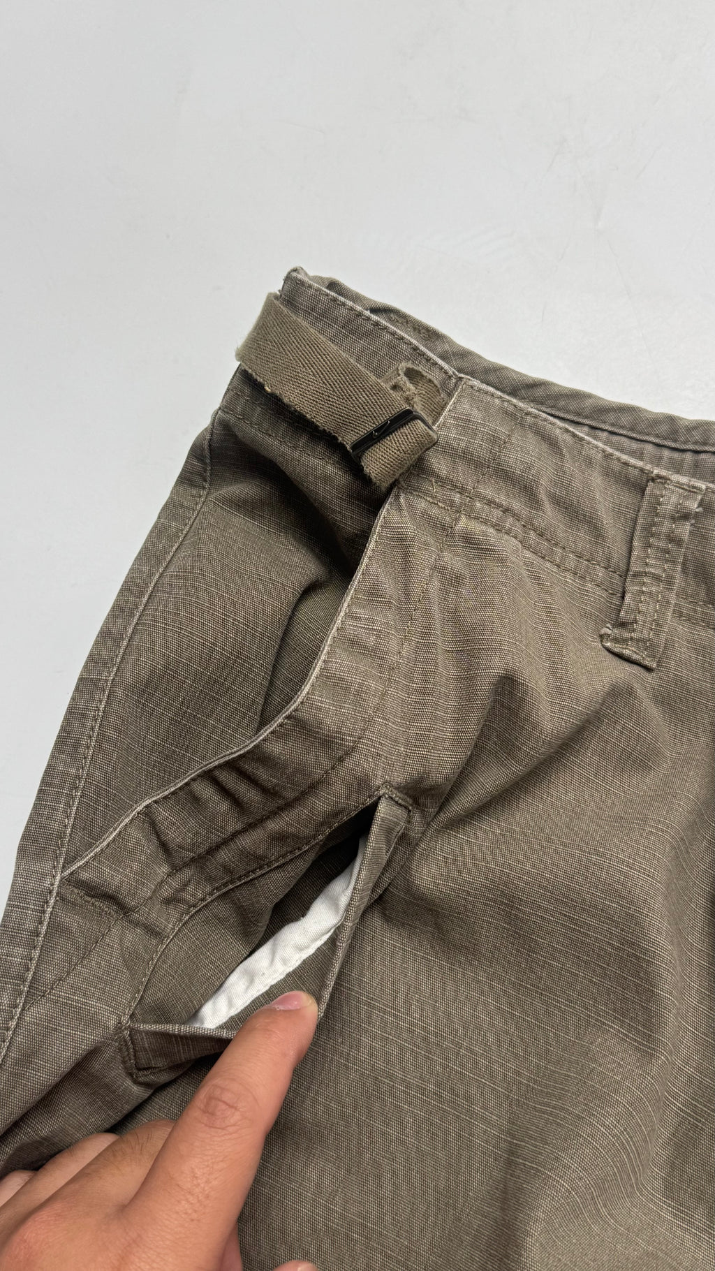 2000s Nike Brown/ Khaki Cargo Pants