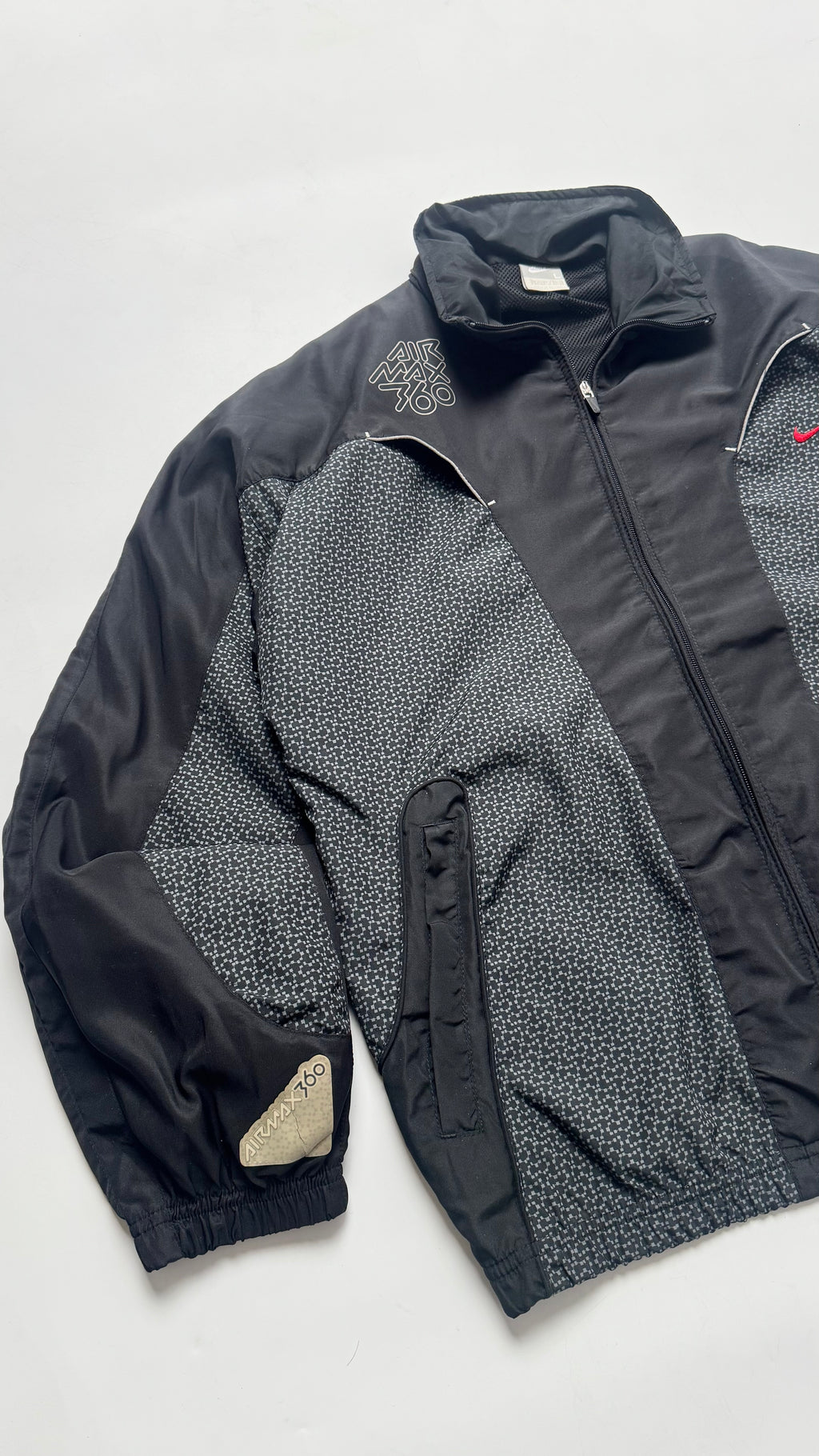 00s Nike Air Max Black Track Jacket