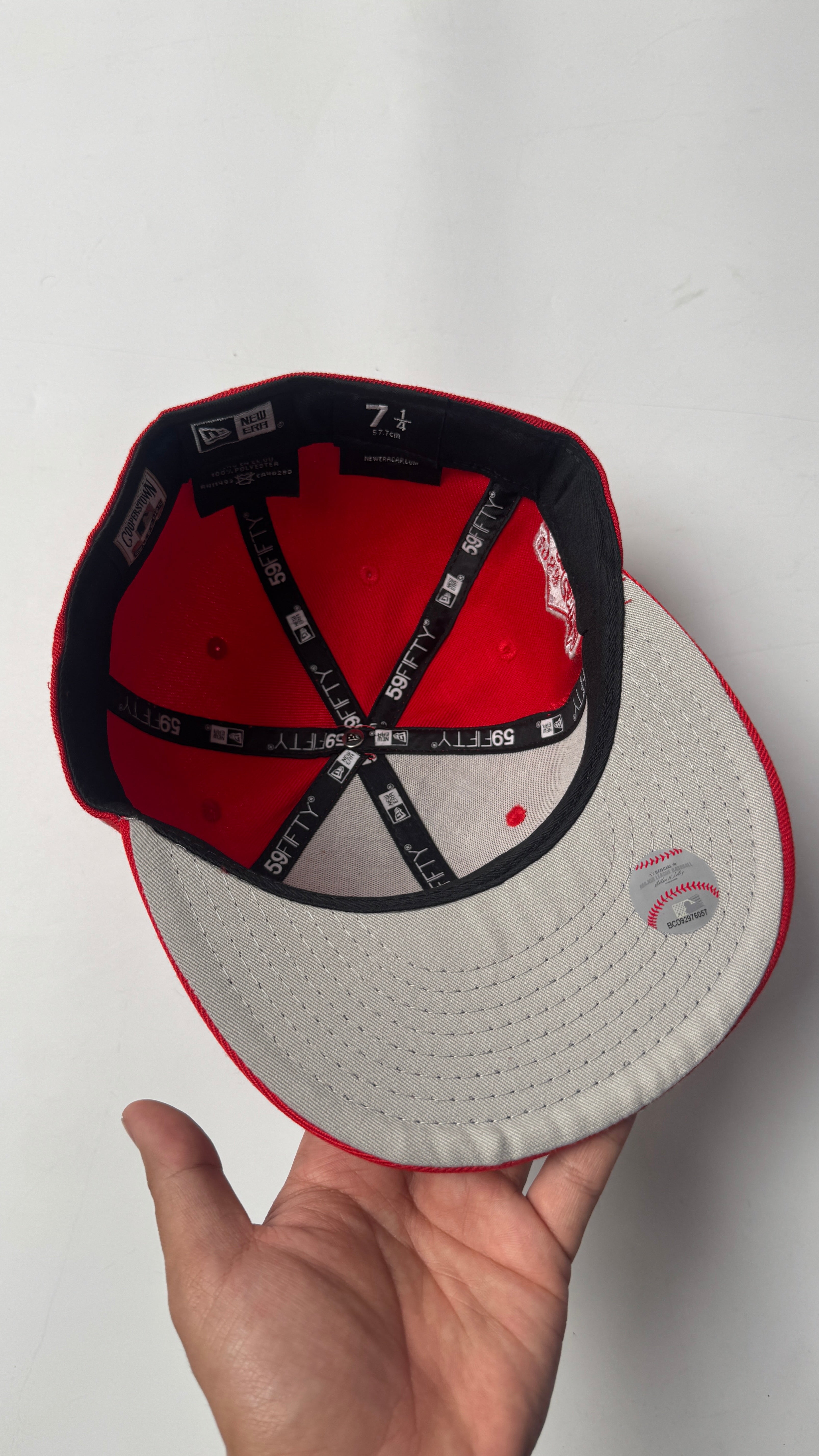 New Era Red “LA” Cap