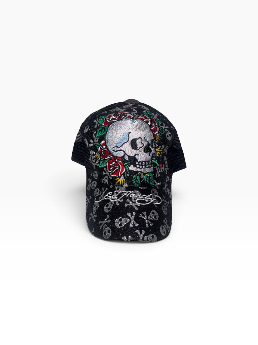 Y2K Ed hardy “Roses skull” Ca