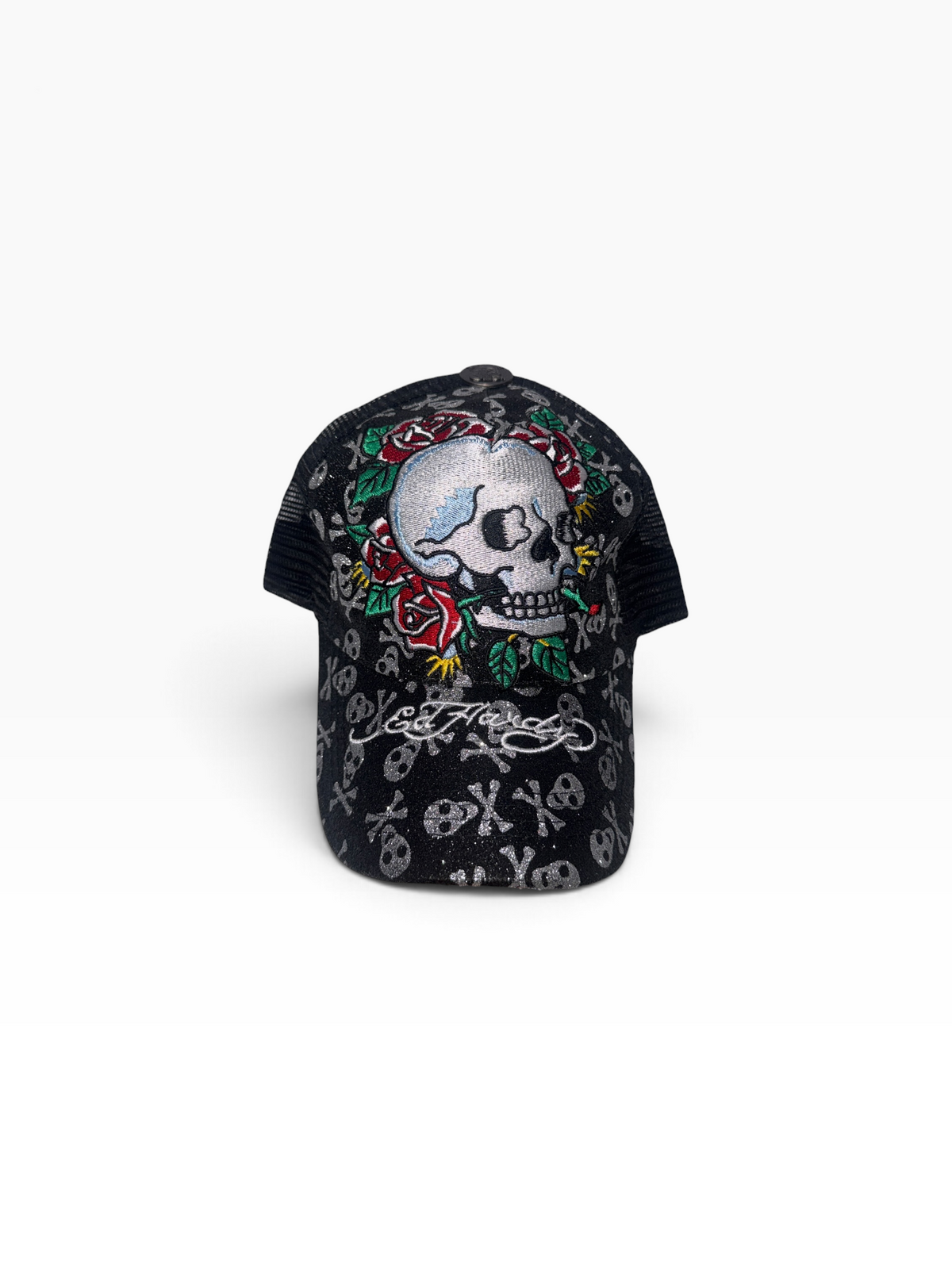 Y2K Ed hardy “Roses skull” Ca