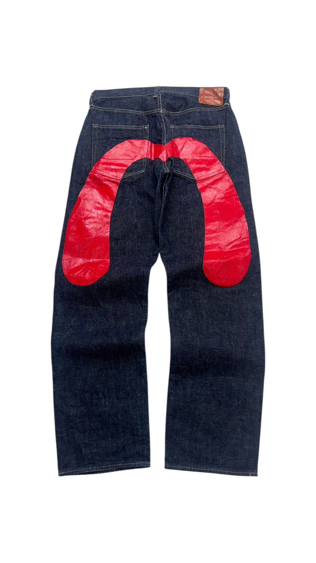 Vintage Evisu Daicock Lot 2001 Baggy Jeans (Made in Japan)